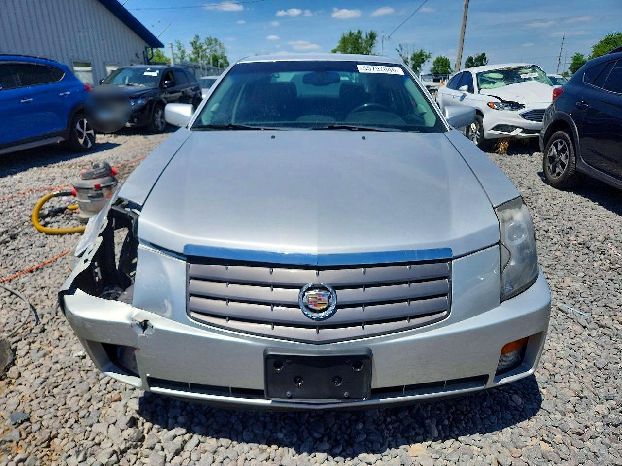 2003 Cadillac Cts Silver vin: 1G6DM57N030137144