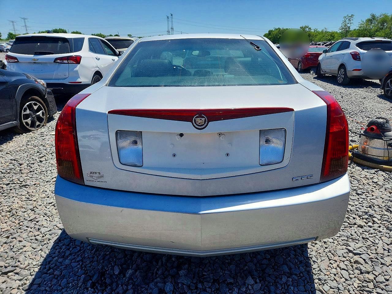 2003 Cadillac Cts Silver vin: 1G6DM57N030137144