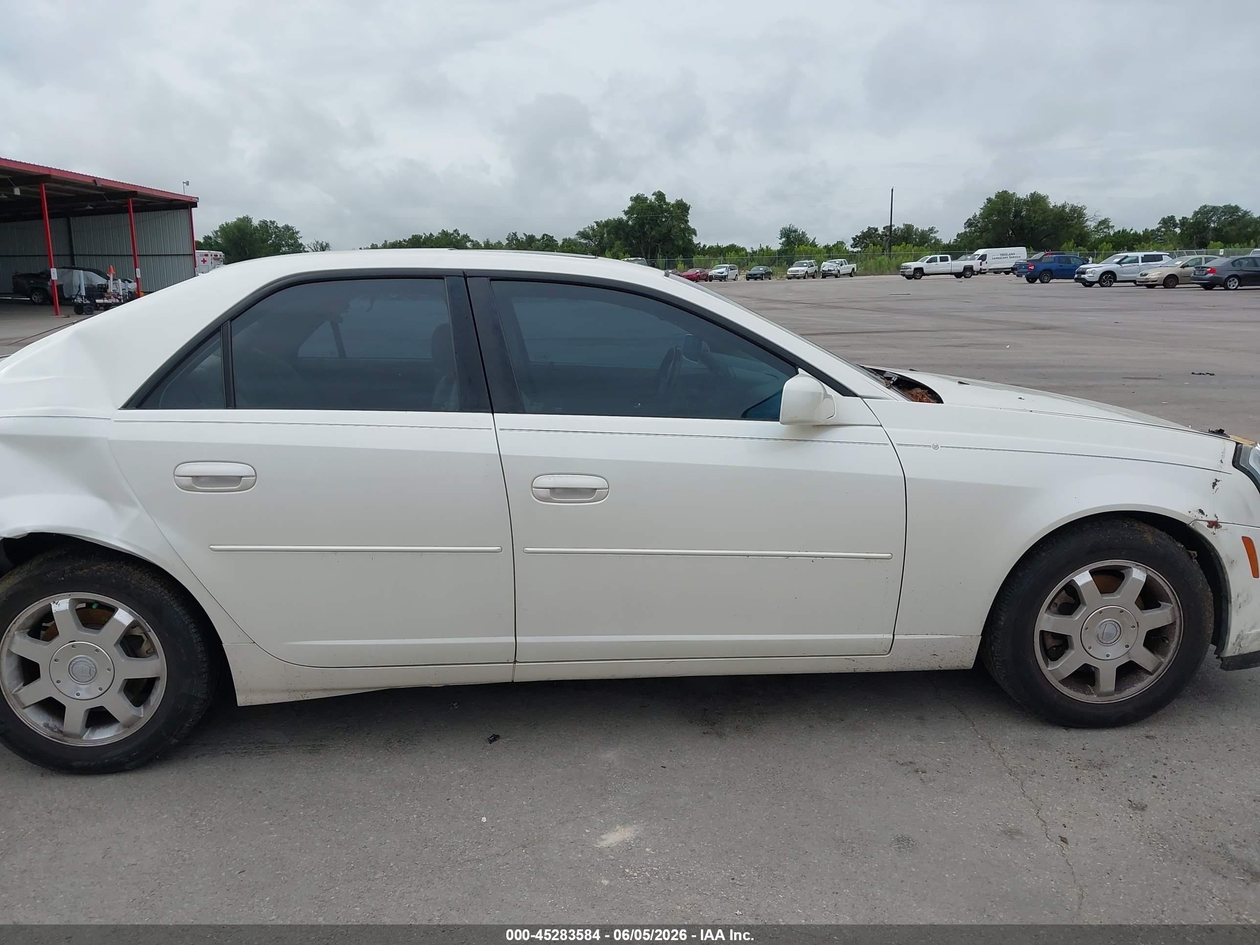 2003 Cadillac Cts Standard White vin: 1G6DM57N130131045