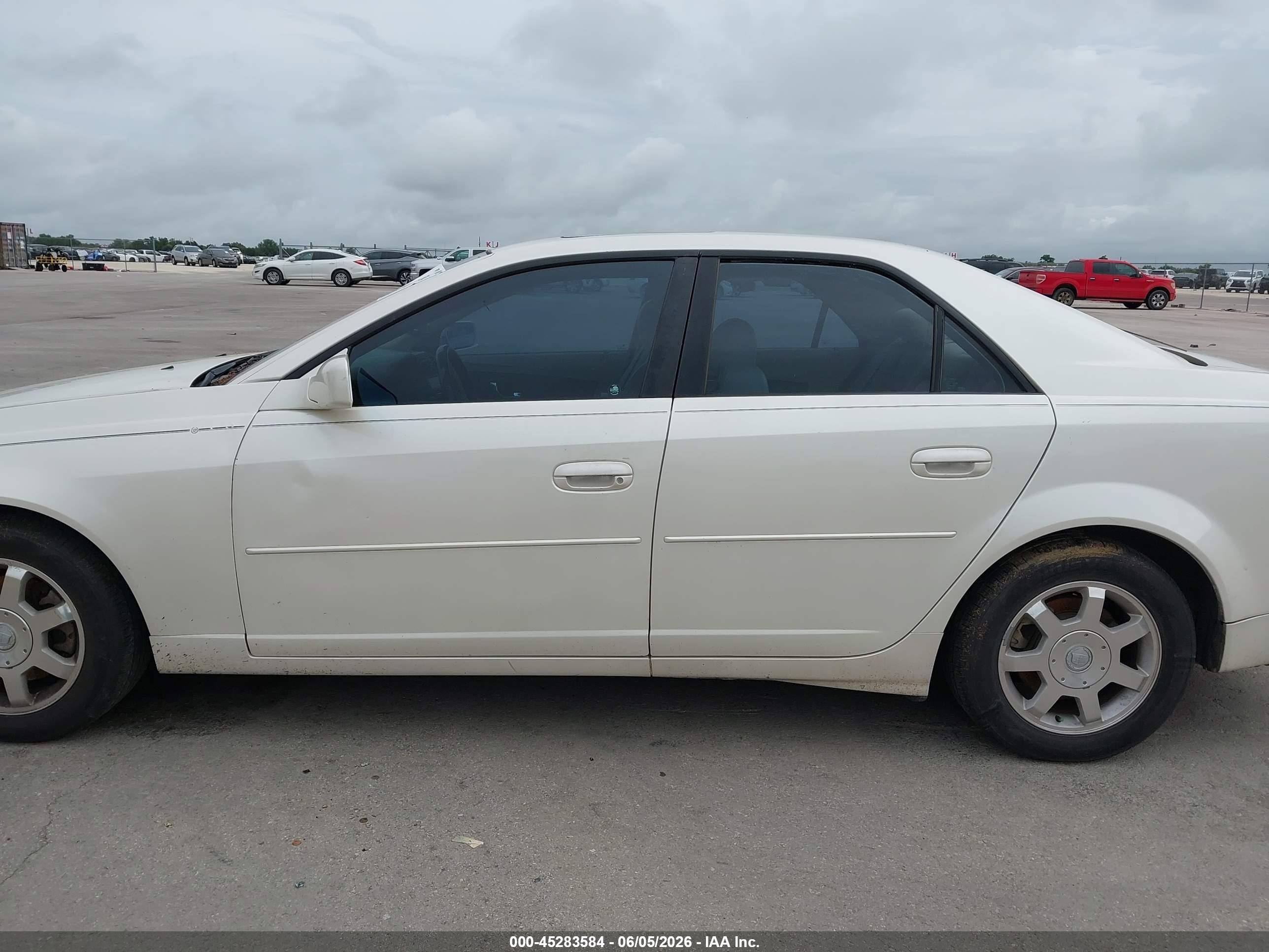 2003 Cadillac Cts Standard White vin: 1G6DM57N130131045