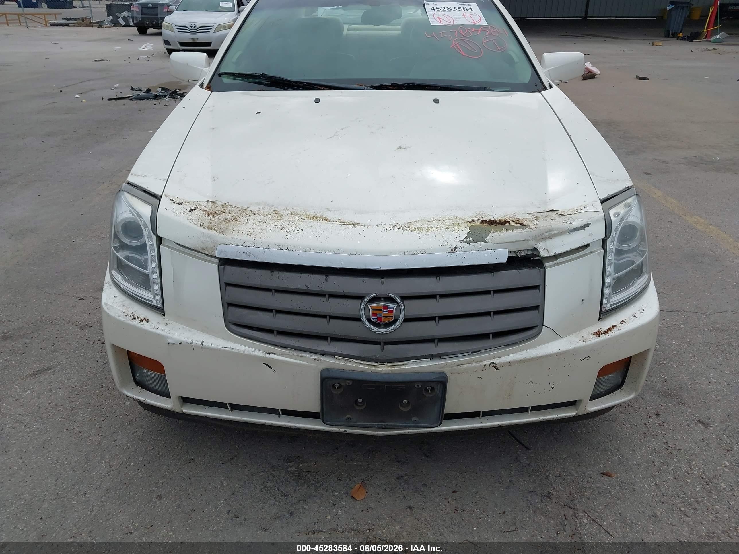 2003 Cadillac Cts Standard White vin: 1G6DM57N130131045