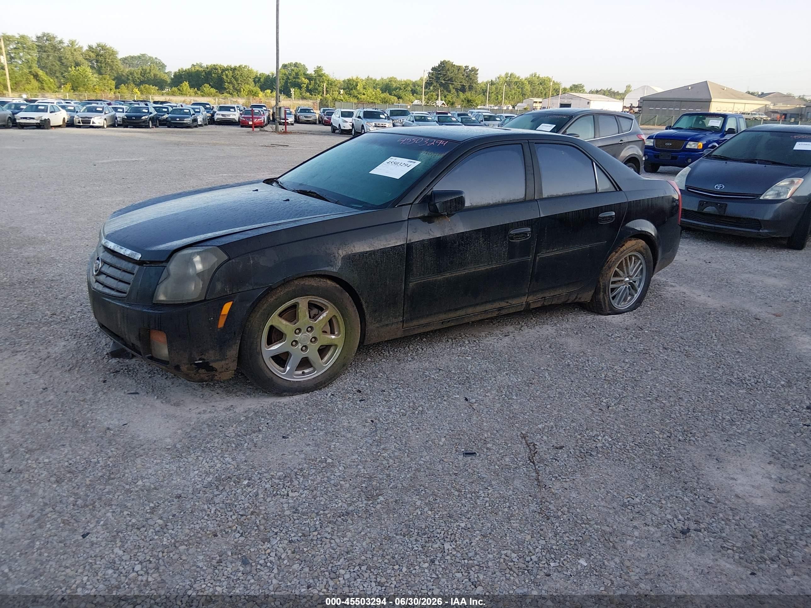 2003 Cadillac Cts Standard Black vin: 1G6DM57N330131080