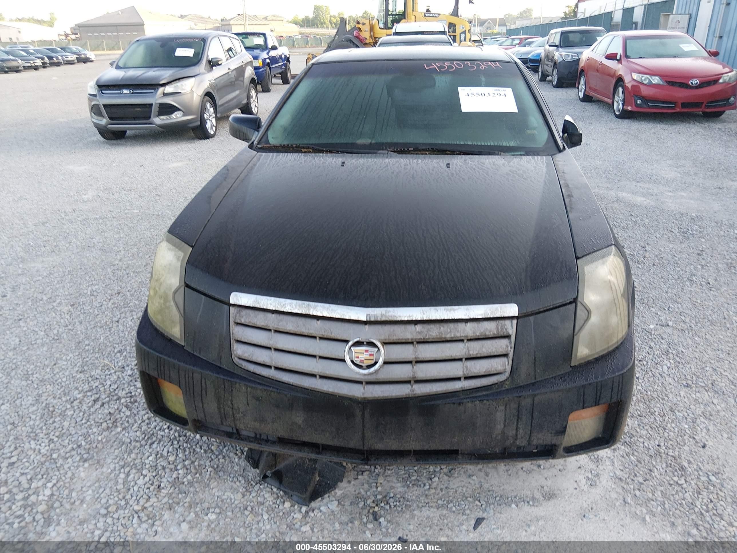 2003 Cadillac Cts Standard Black vin: 1G6DM57N330131080