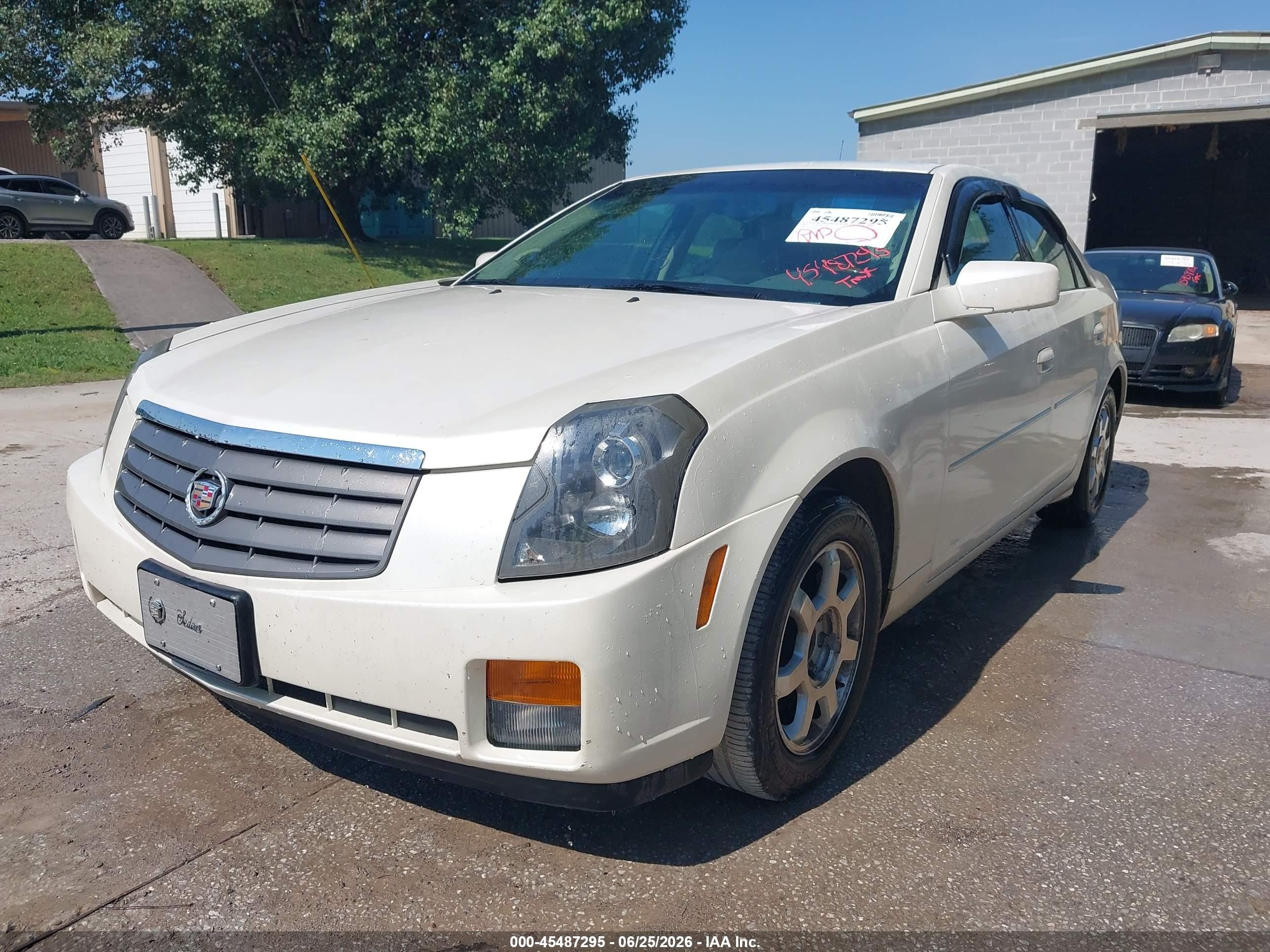 2003 Cadillac Cts Standard White vin: 1G6DM57N430126731