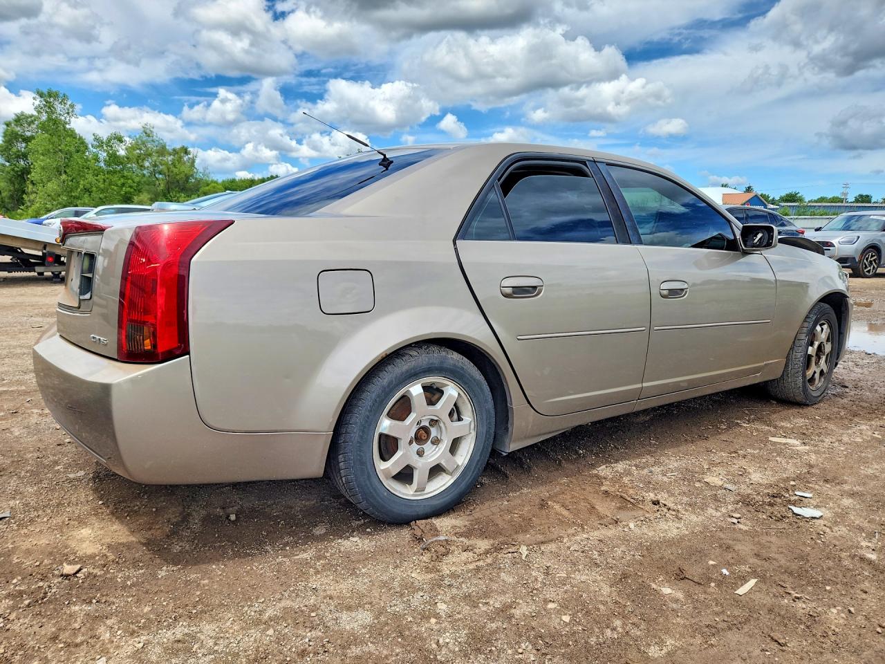 2003 Cadillac Cts Gold vin: 1G6DM57N430175430