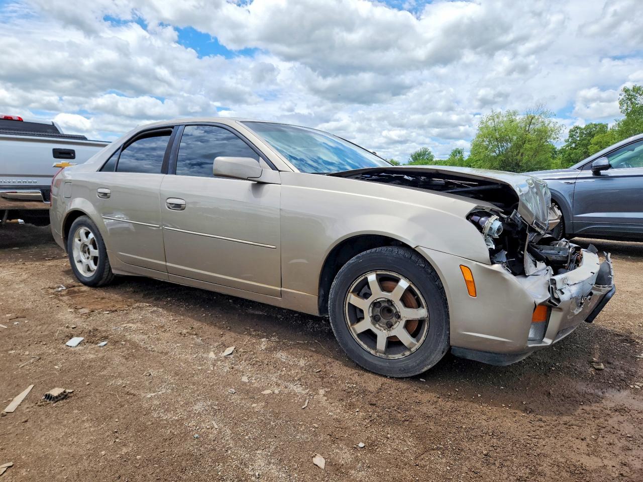 2003 Cadillac Cts Gold vin: 1G6DM57N430175430