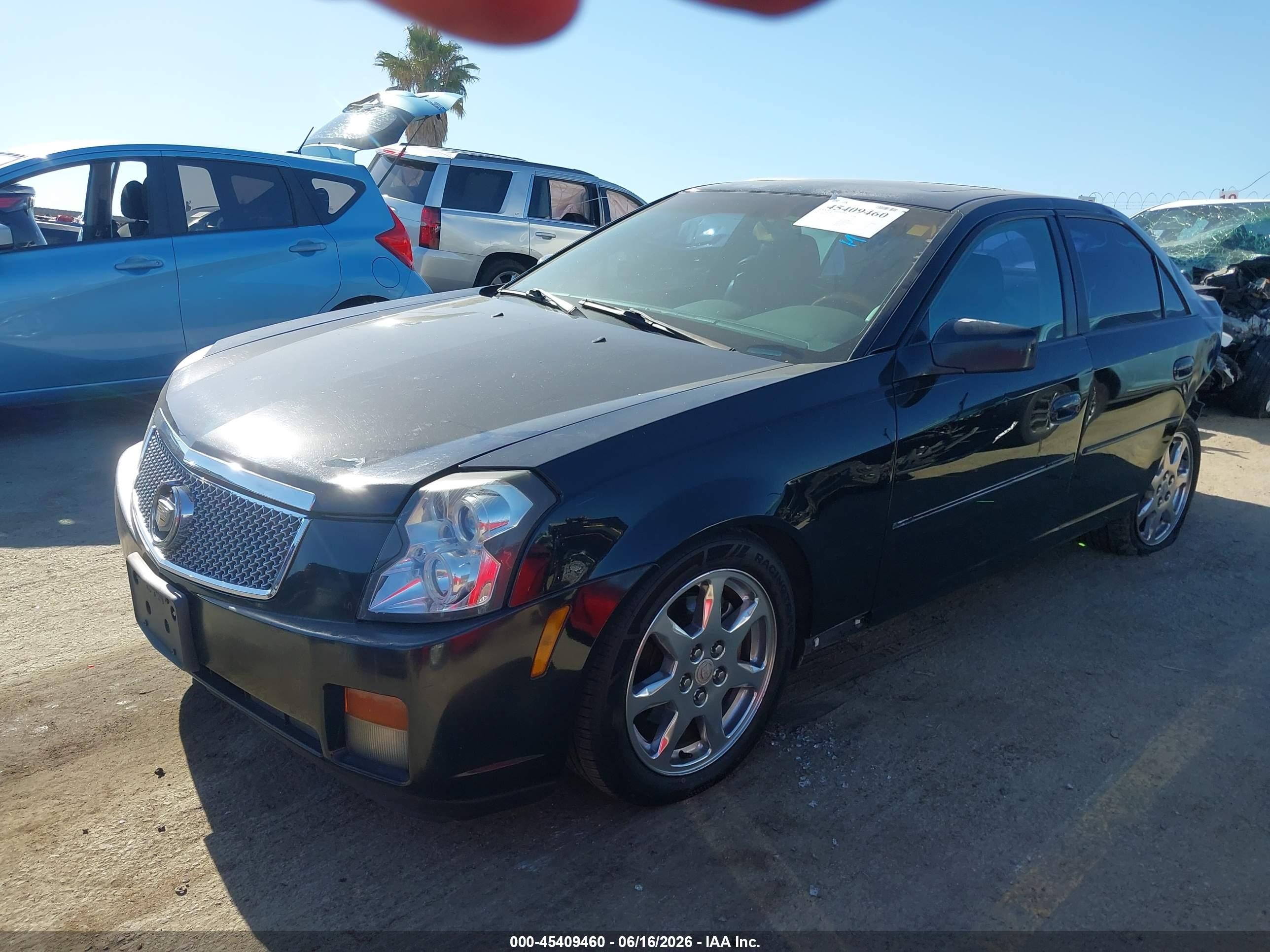 2003 Cadillac Cts Standard Black vin: 1G6DM57N830119569