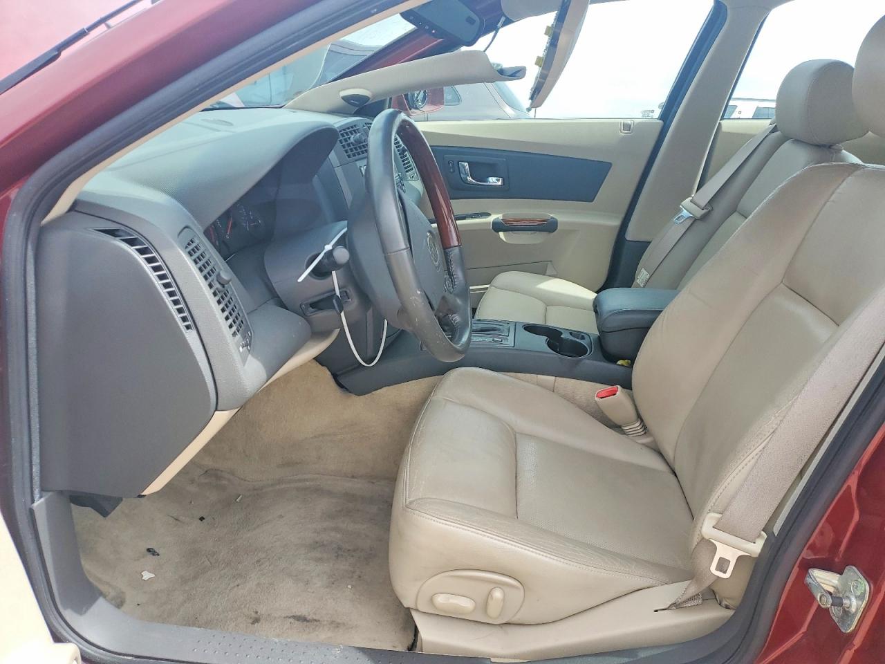 2003 Cadillac Cts Red vin: 1G6DM57N830127350