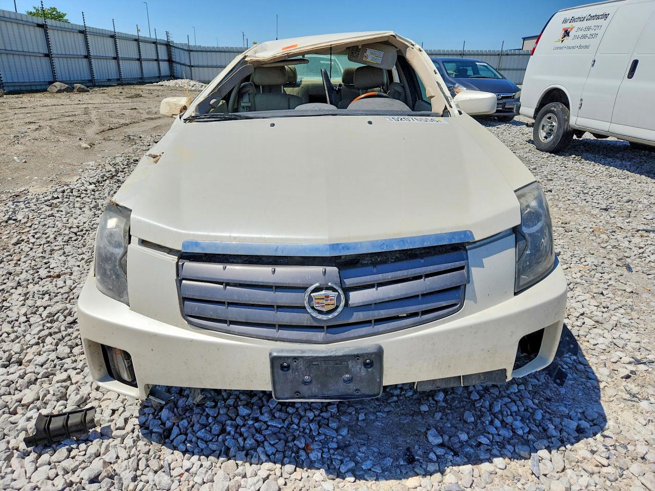 2003 Cadillac Cts White vin: 1G6DM57N830170361