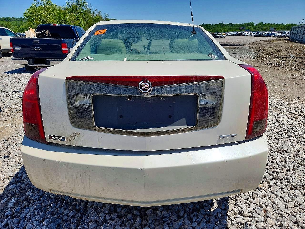 2003 Cadillac Cts White vin: 1G6DM57N830170361