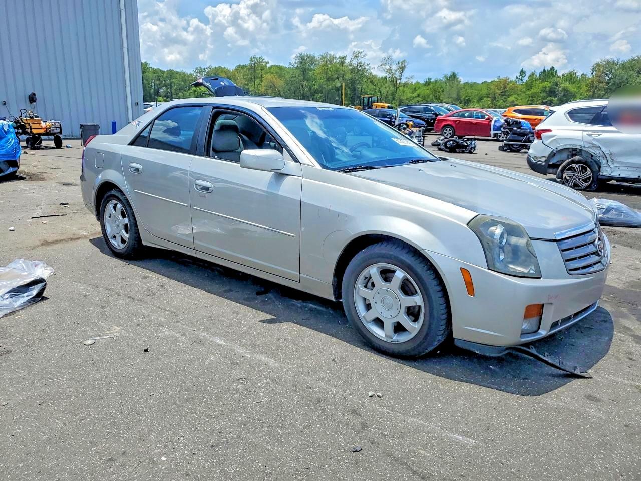 2003 Cadillac Cts Silver vin: 1G6DM57N830170537