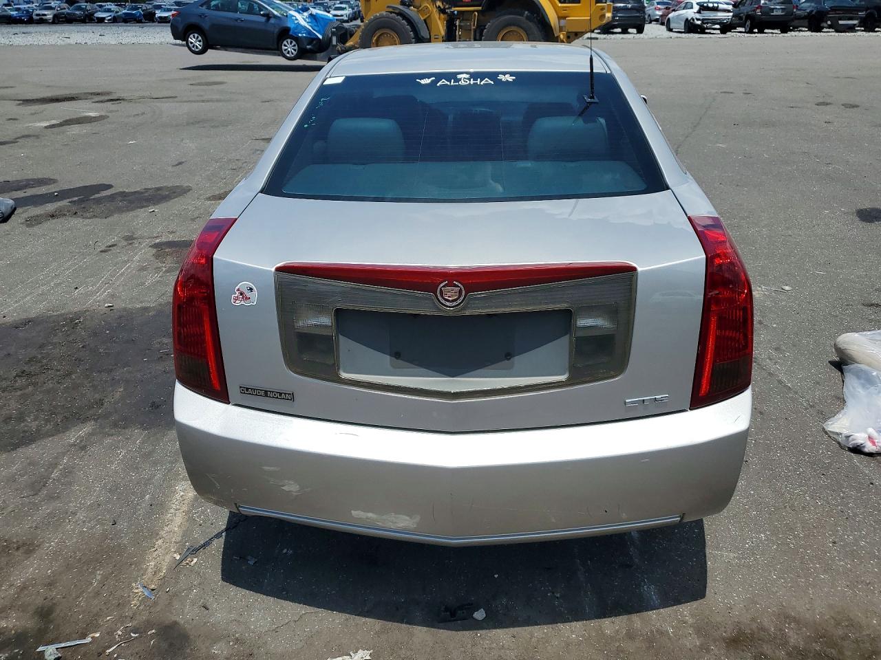 2003 Cadillac Cts Silver vin: 1G6DM57N830170537