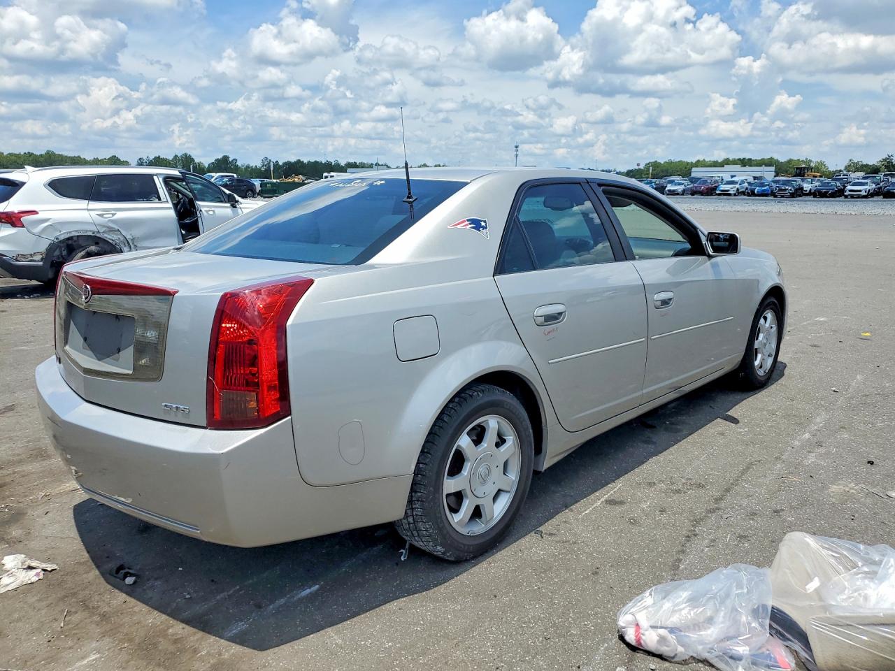 2003 Cadillac Cts Silver vin: 1G6DM57N830170537