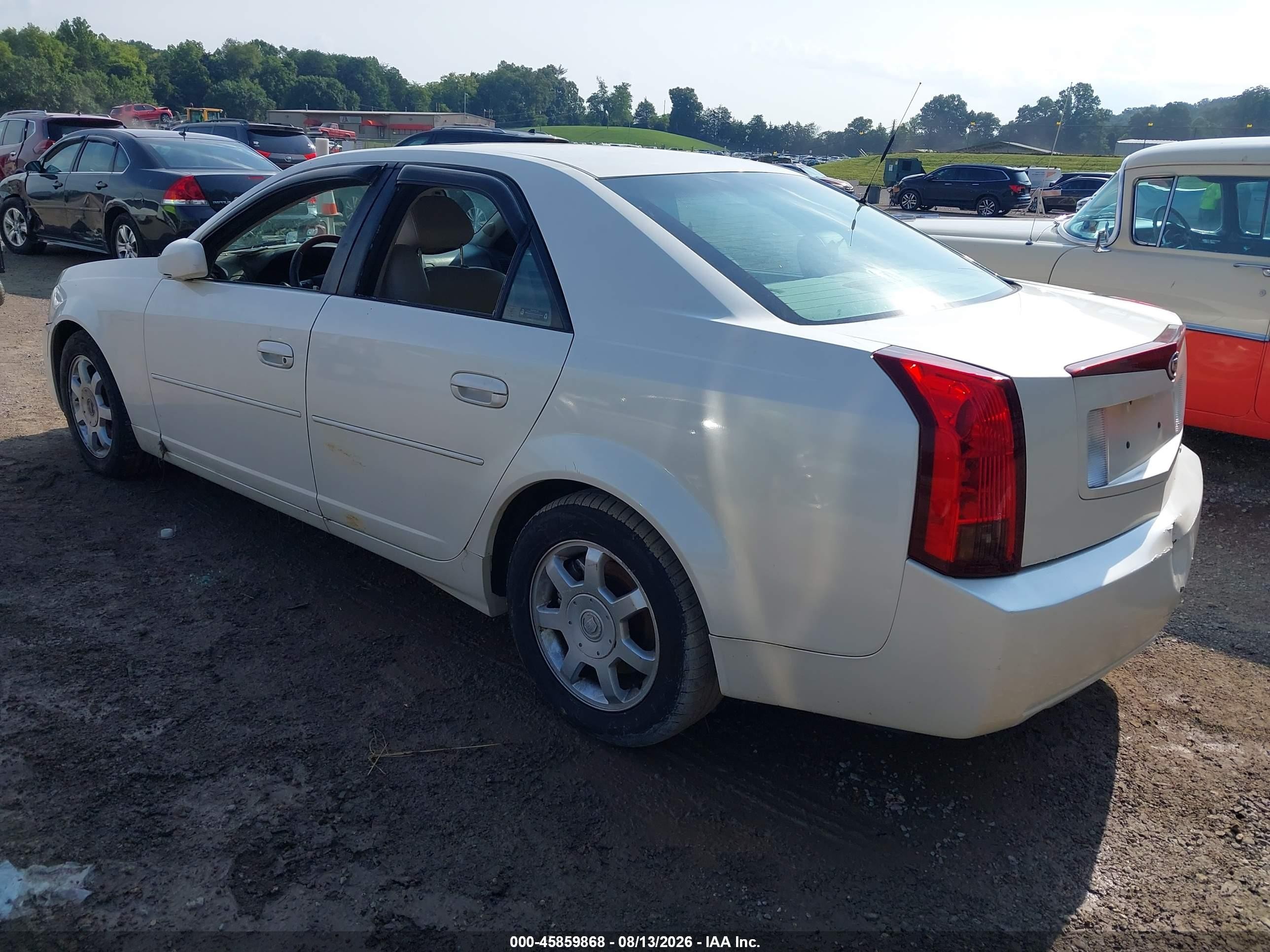 2003 Cadillac Cts Standard White vin: 1G6DM57N930123209