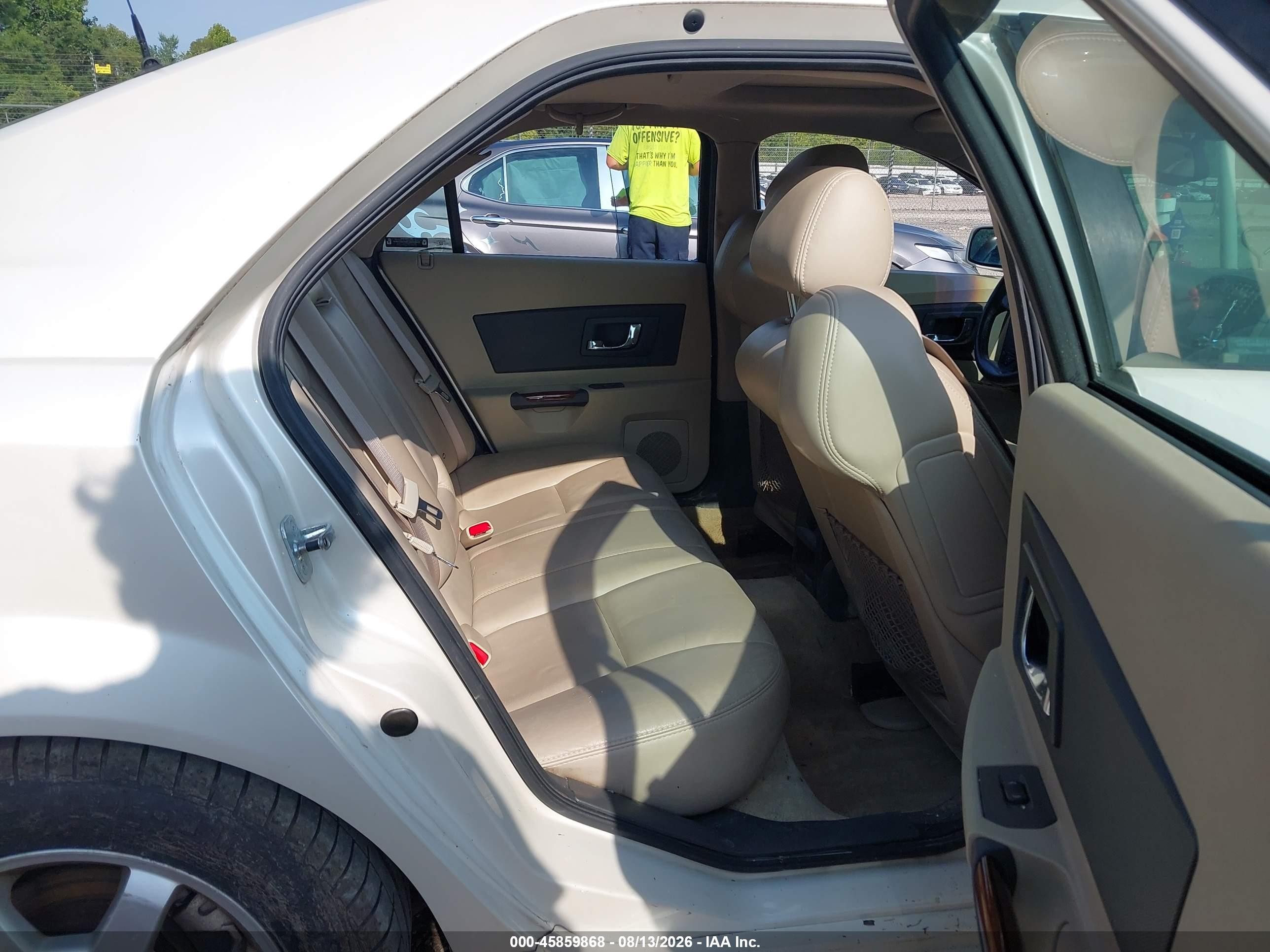 2003 Cadillac Cts Standard White vin: 1G6DM57N930123209