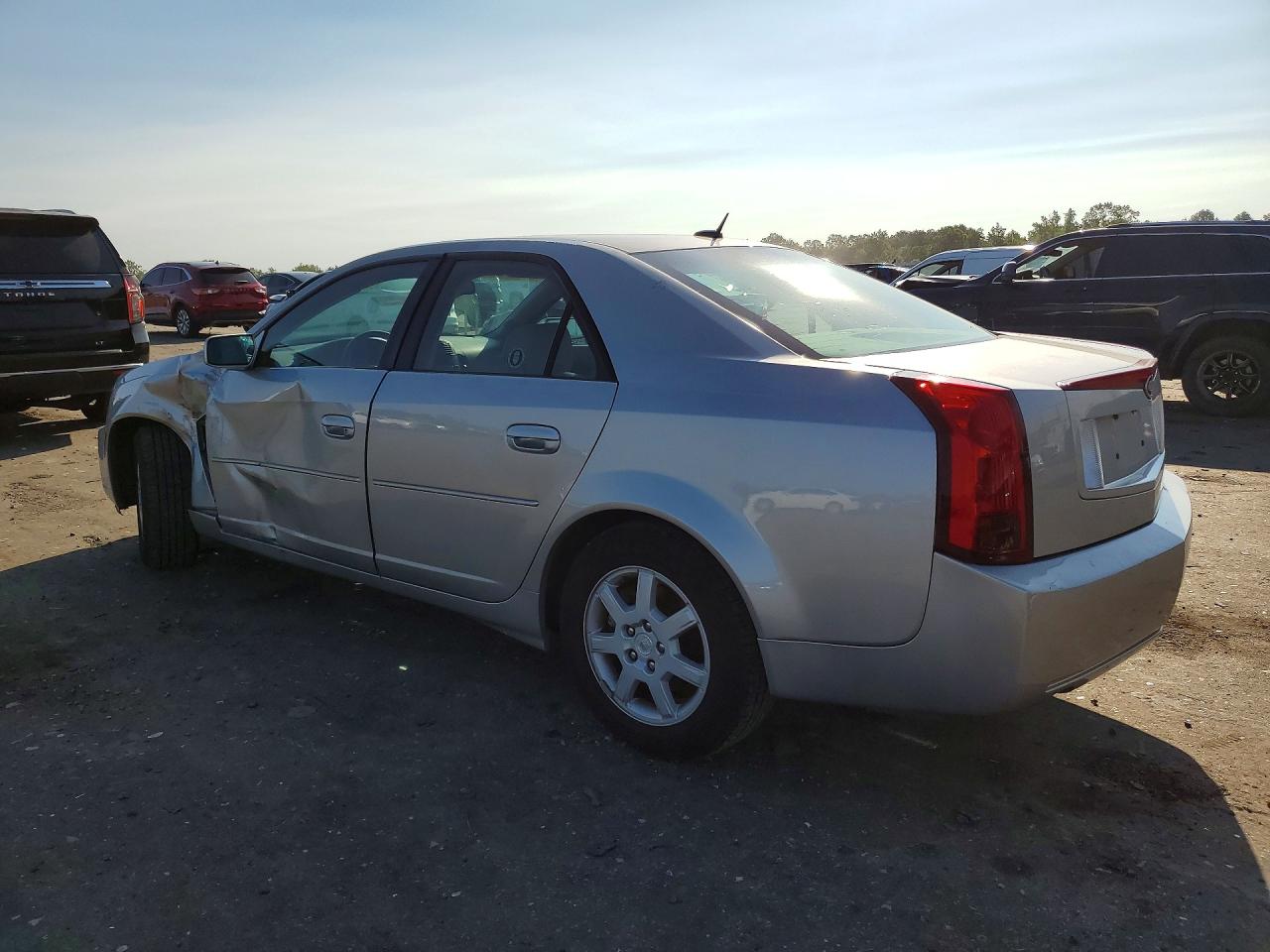 2006 Cadillac Cts Silver vin: 1G6DM57T060109220