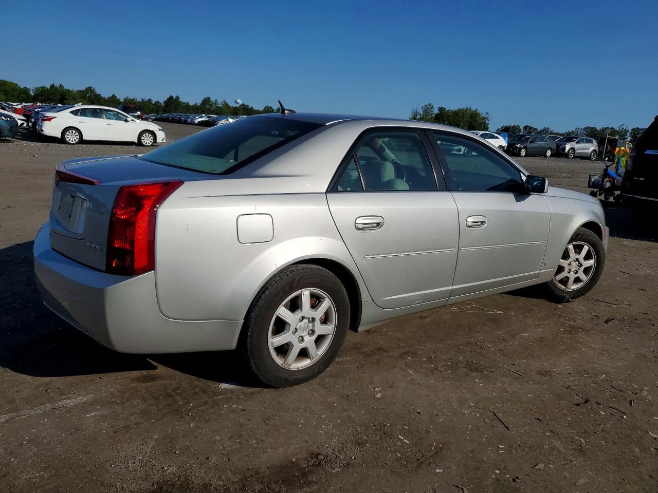 2006 Cadillac Cts Silver vin: 1G6DM57T060109220