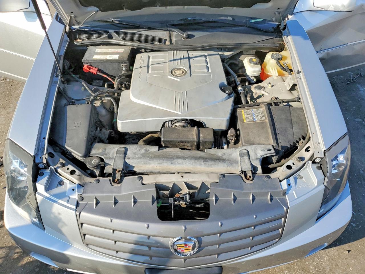 2006 Cadillac Cts Silver vin: 1G6DM57T060109220