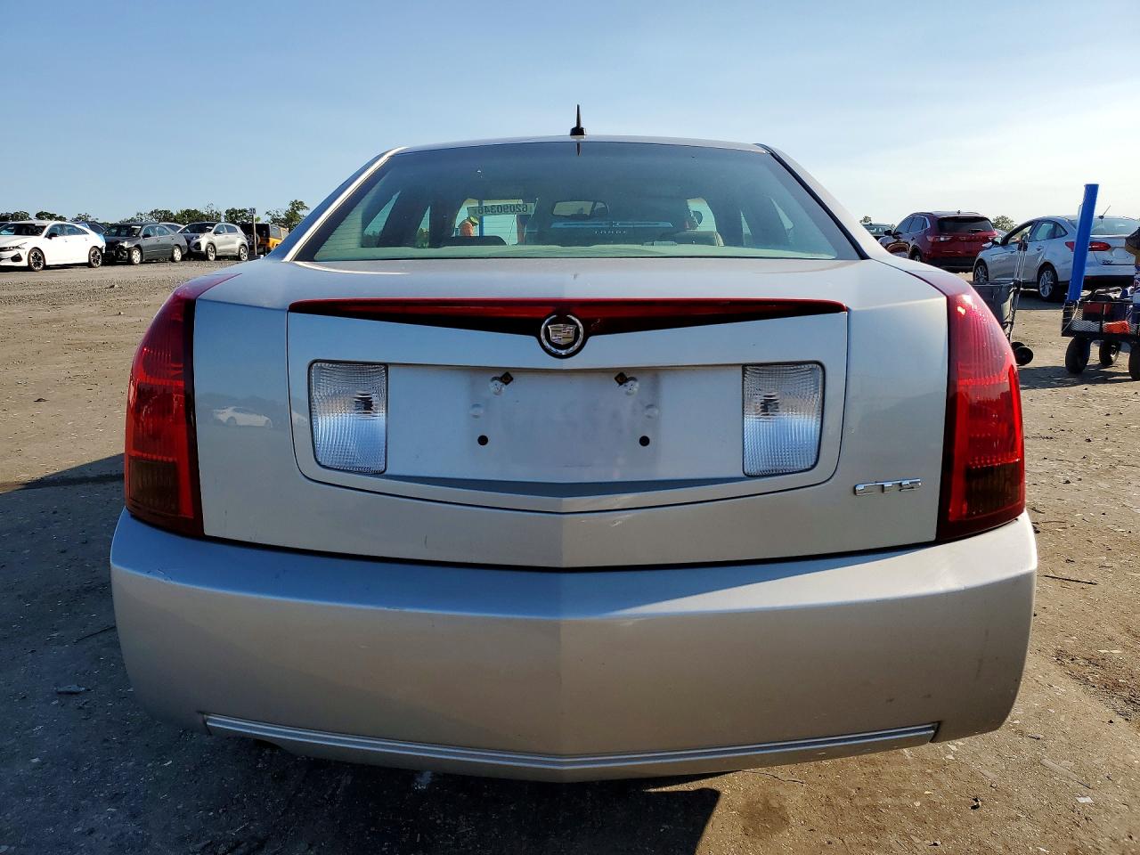 2006 Cadillac Cts Silver vin: 1G6DM57T060109220