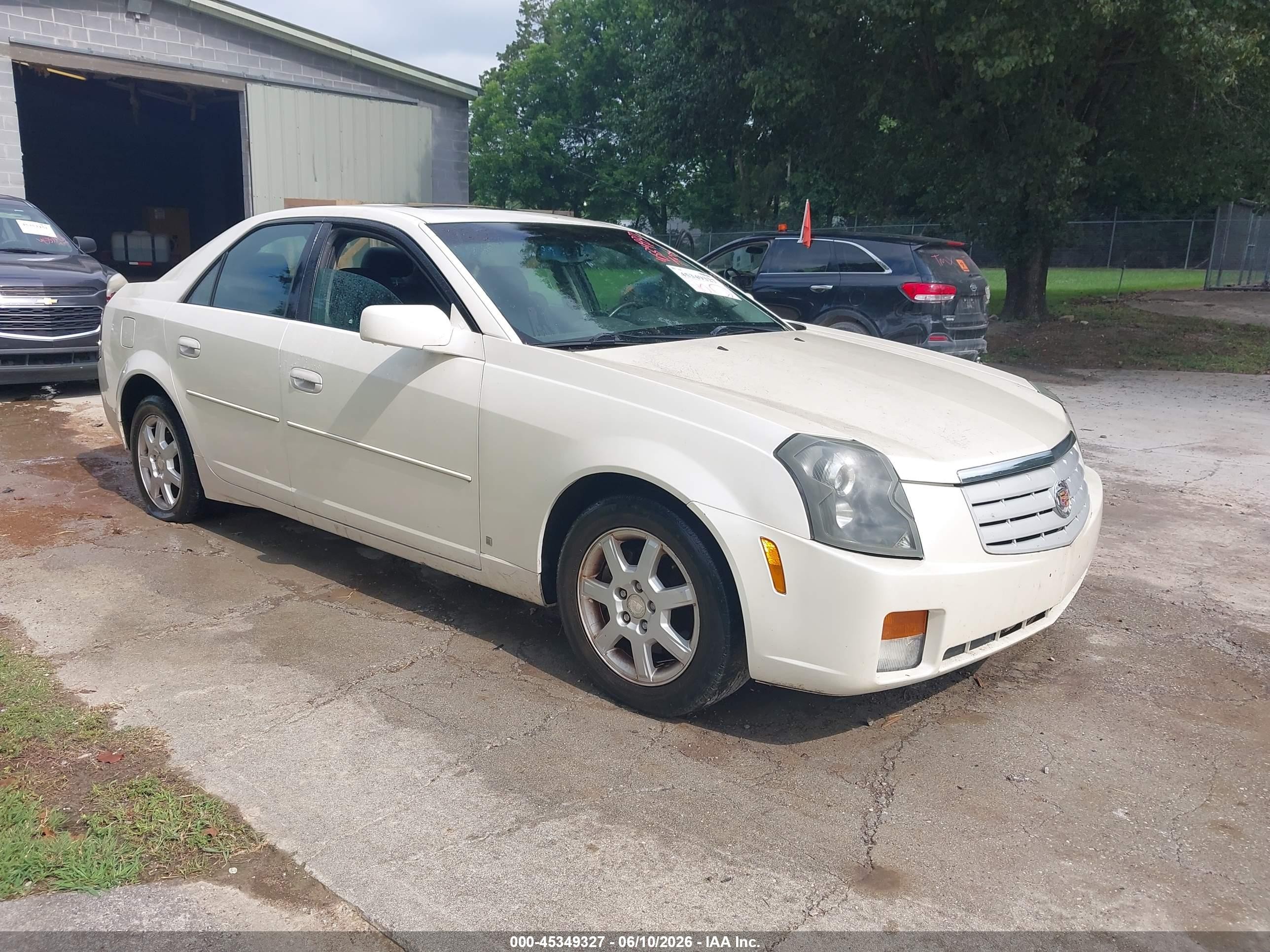 2006 Cadillac Cts Standard White vin: 1G6DM57T060206076