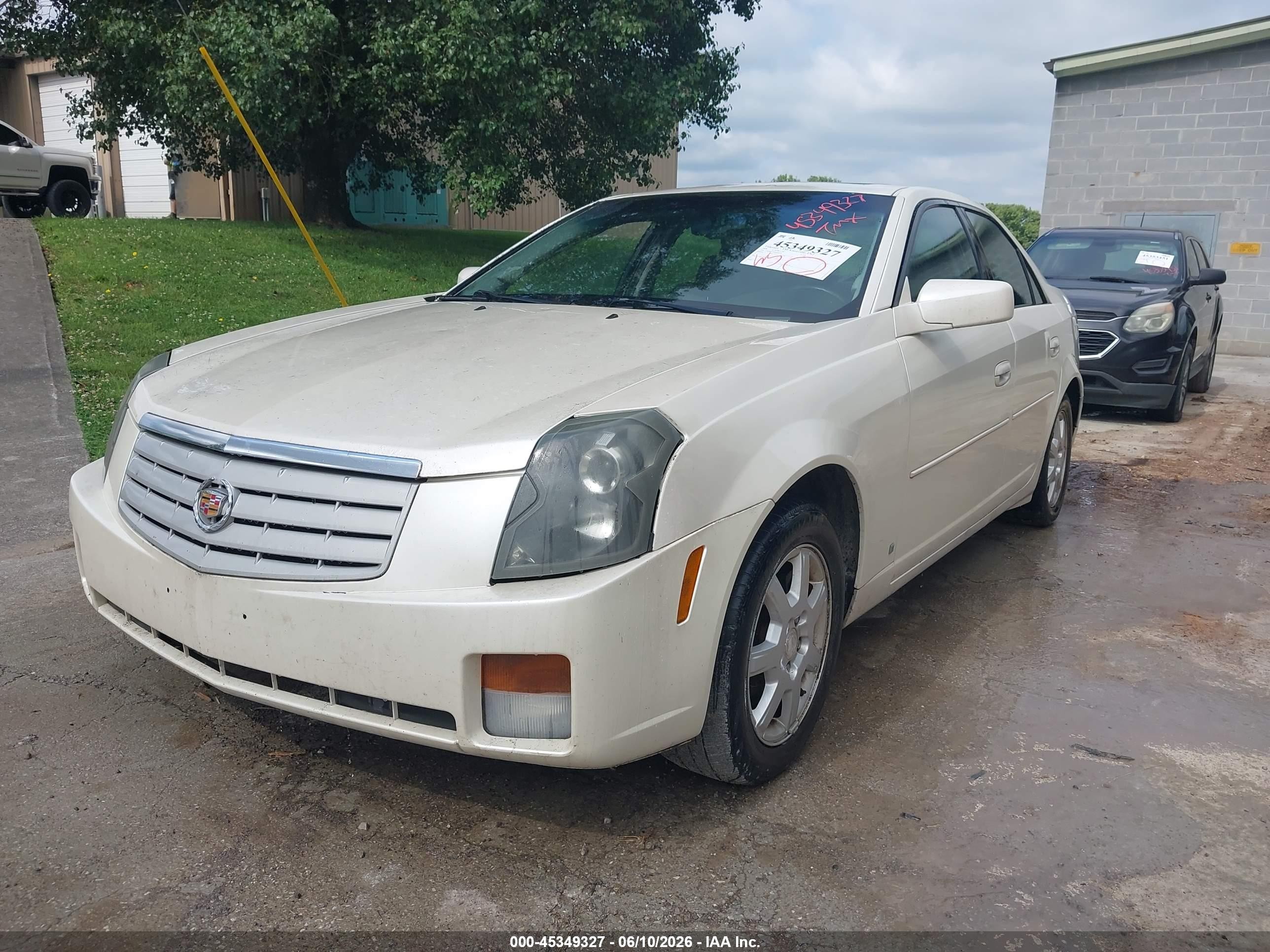 2006 Cadillac Cts Standard White vin: 1G6DM57T060206076
