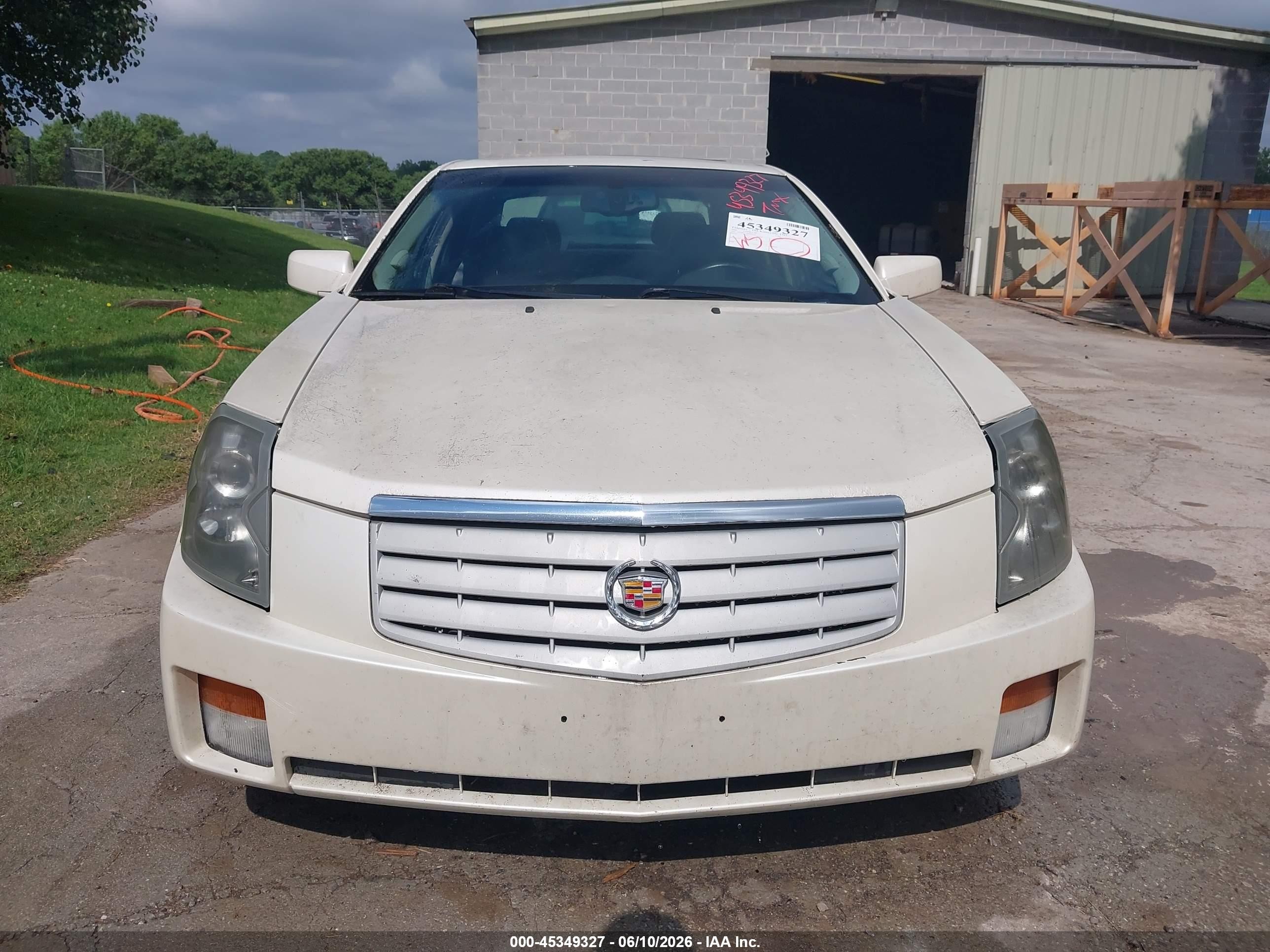 2006 Cadillac Cts Standard White vin: 1G6DM57T060206076