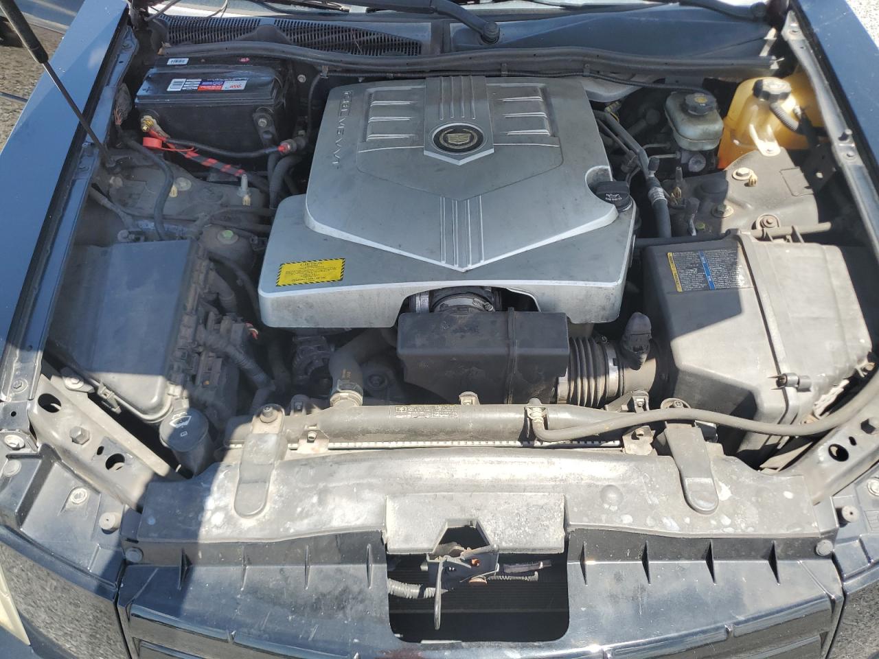 2007 Cadillac Cts Черный vin: 1G6DM57T070102351