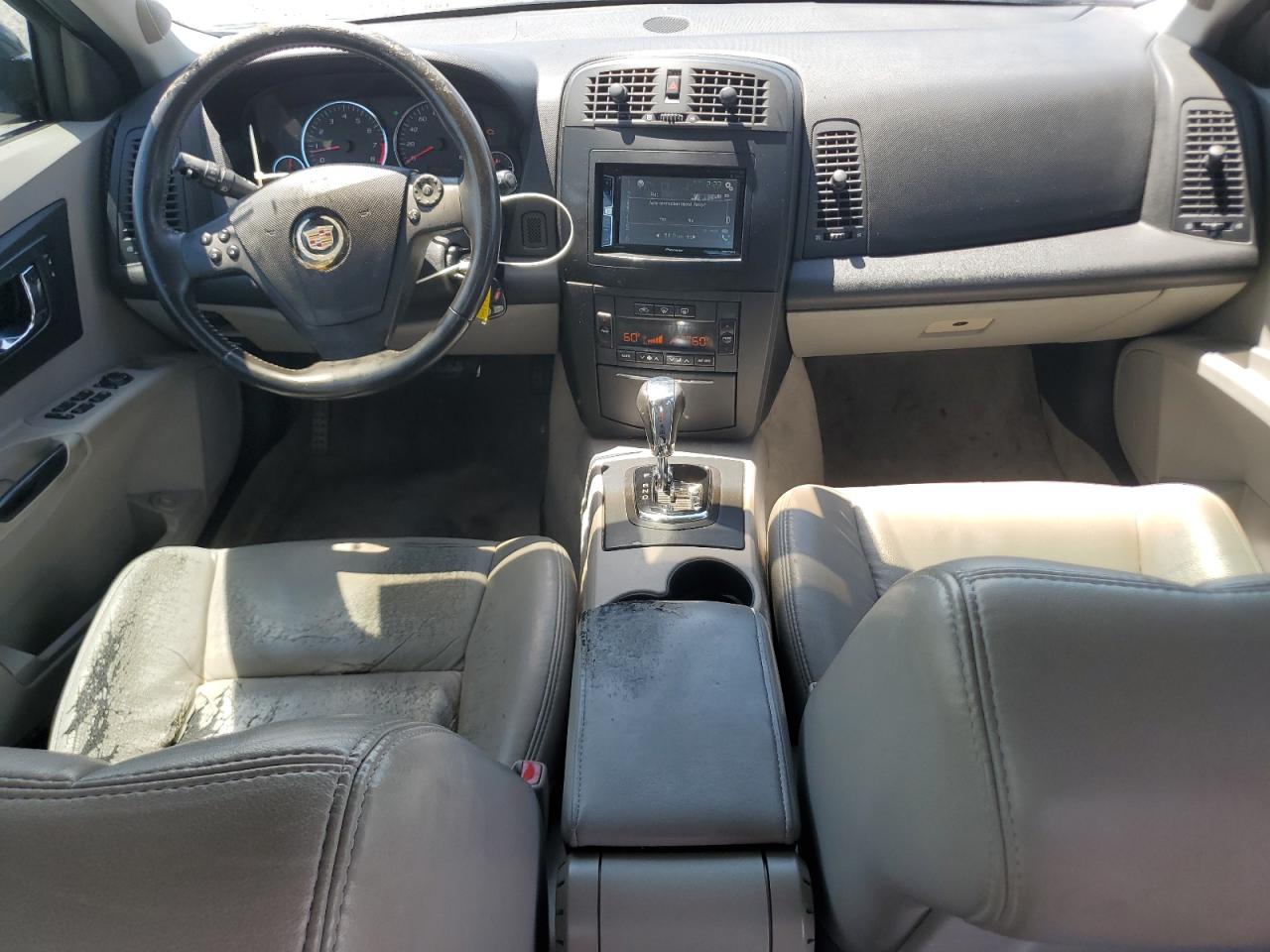 2007 Cadillac Cts Черный vin: 1G6DM57T070102351