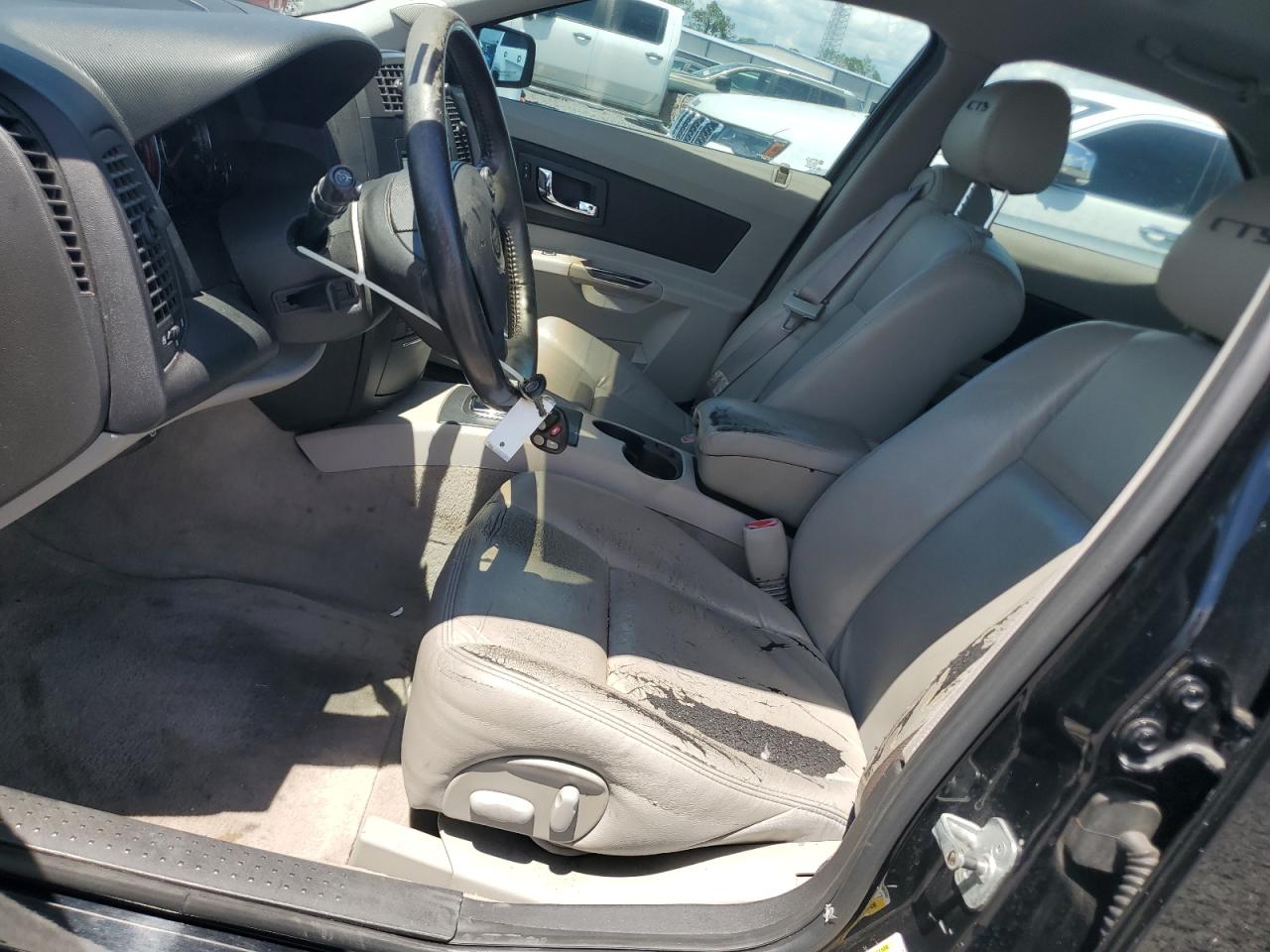 2007 Cadillac Cts Черный vin: 1G6DM57T070102351