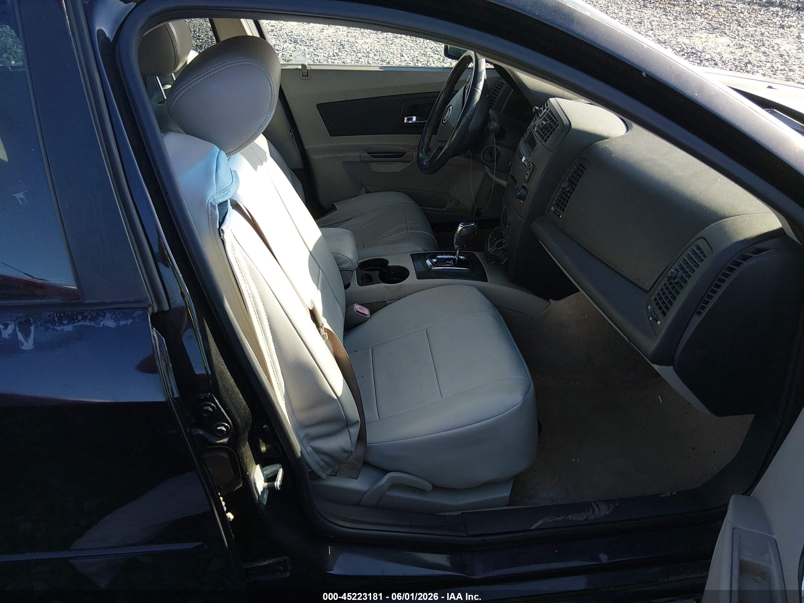 2007 Cadillac Cts Standard Черный vin: 1G6DM57T070107548
