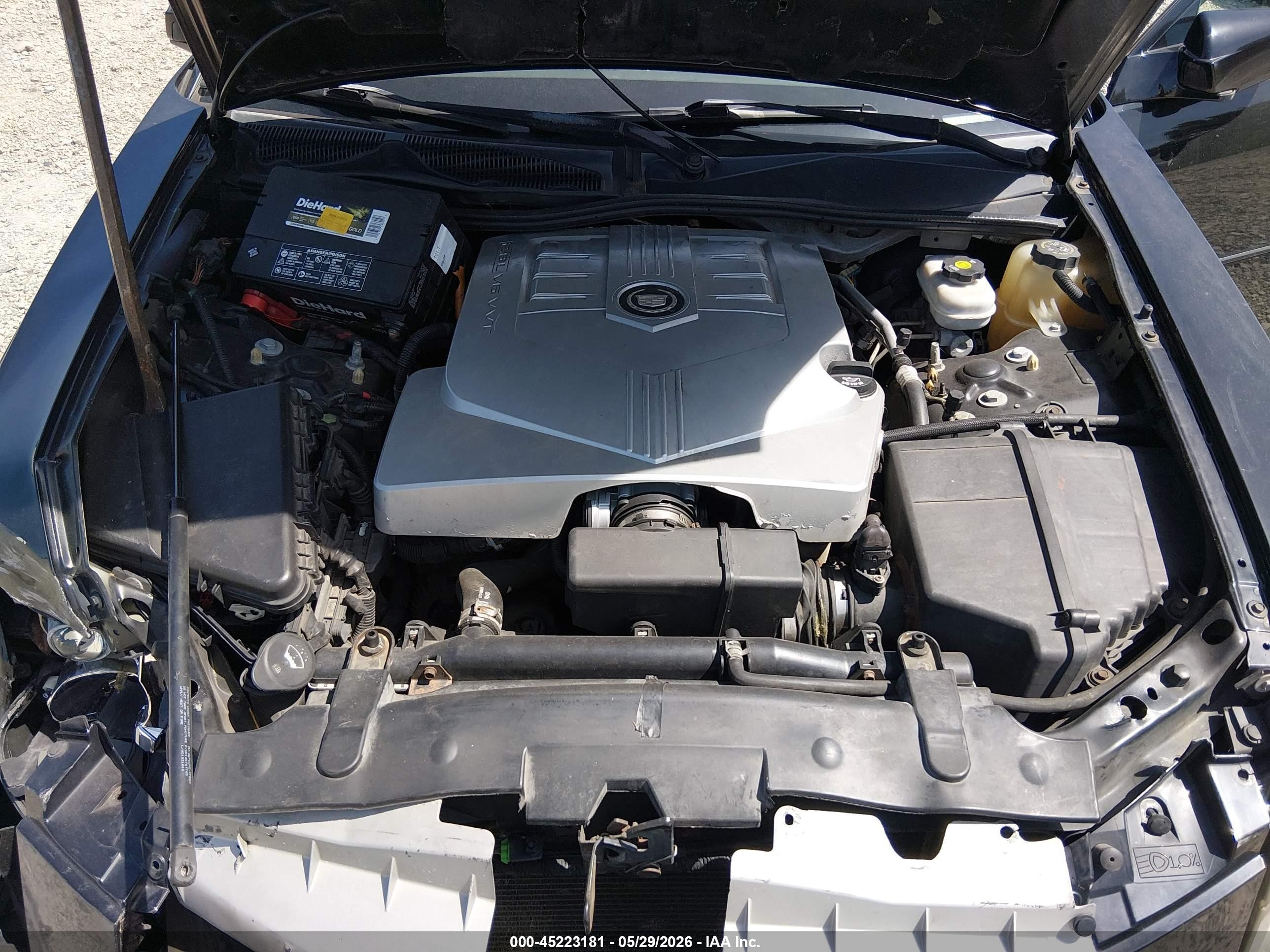 2007 Cadillac Cts Standard Черный vin: 1G6DM57T070107548