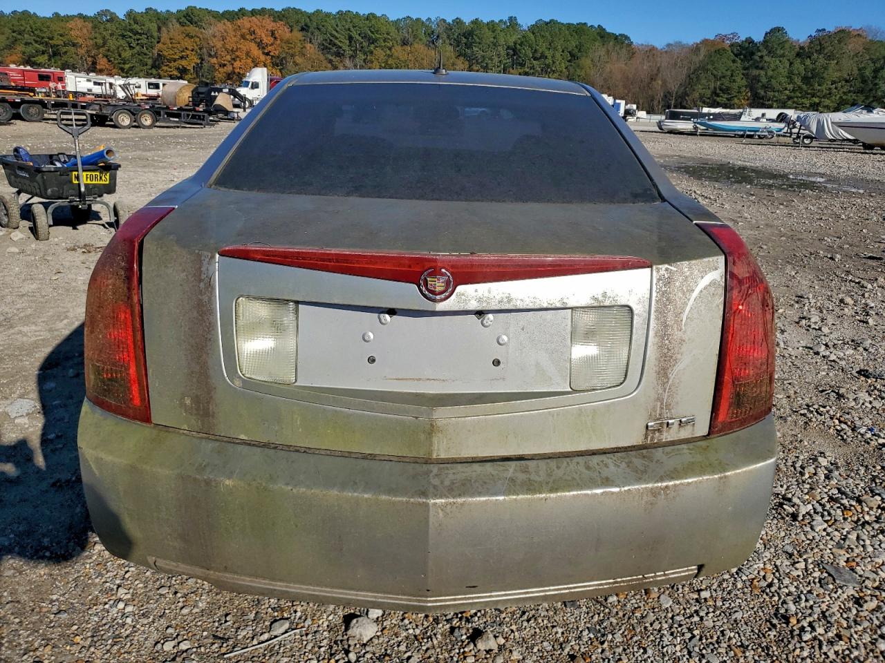 2007 Cadillac Cts-v Silver vin: 1G6DM57T070127699