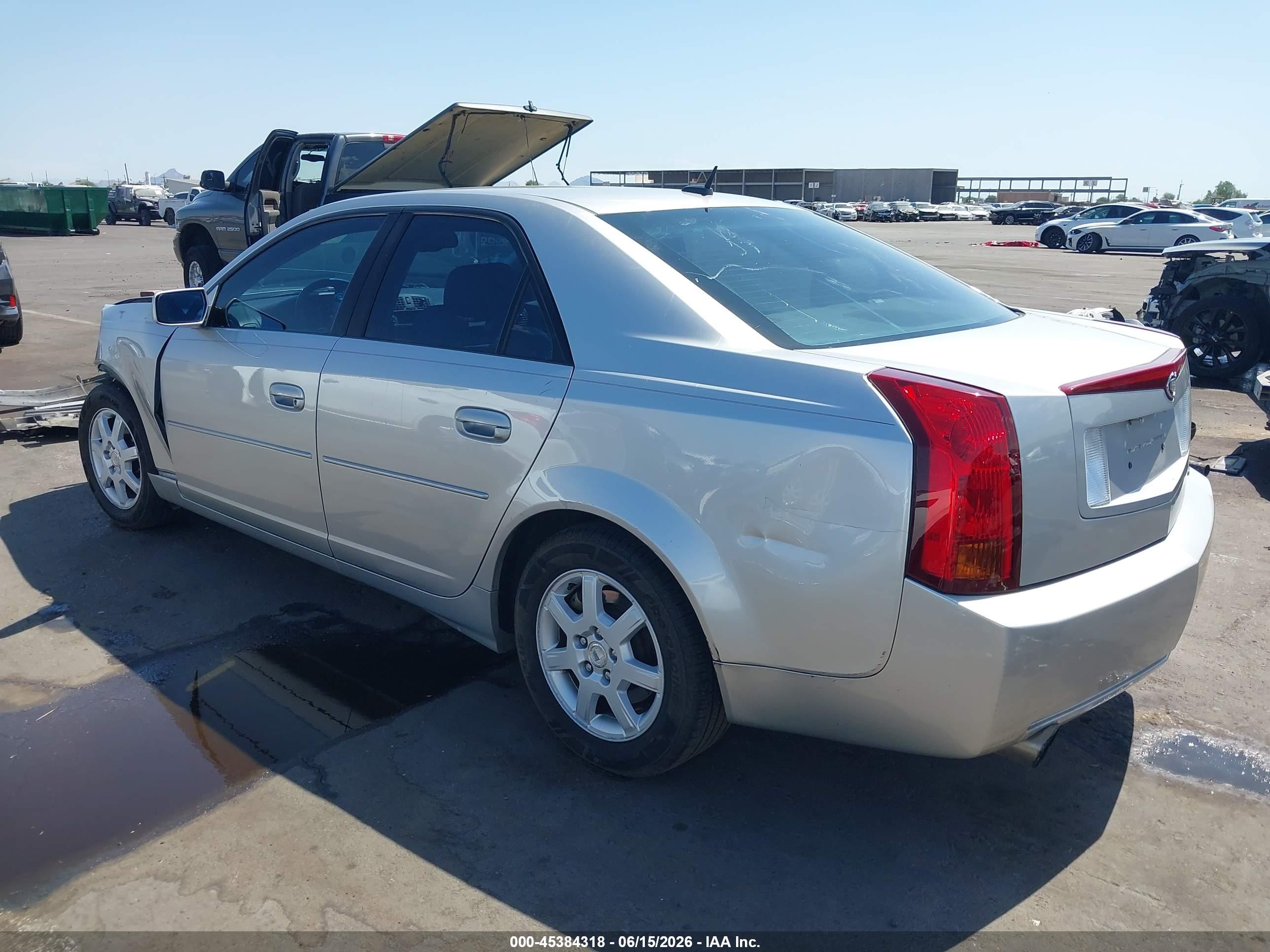 2006 Cadillac Cts Base W/1sa Silver vin: 1G6DM57T360168617