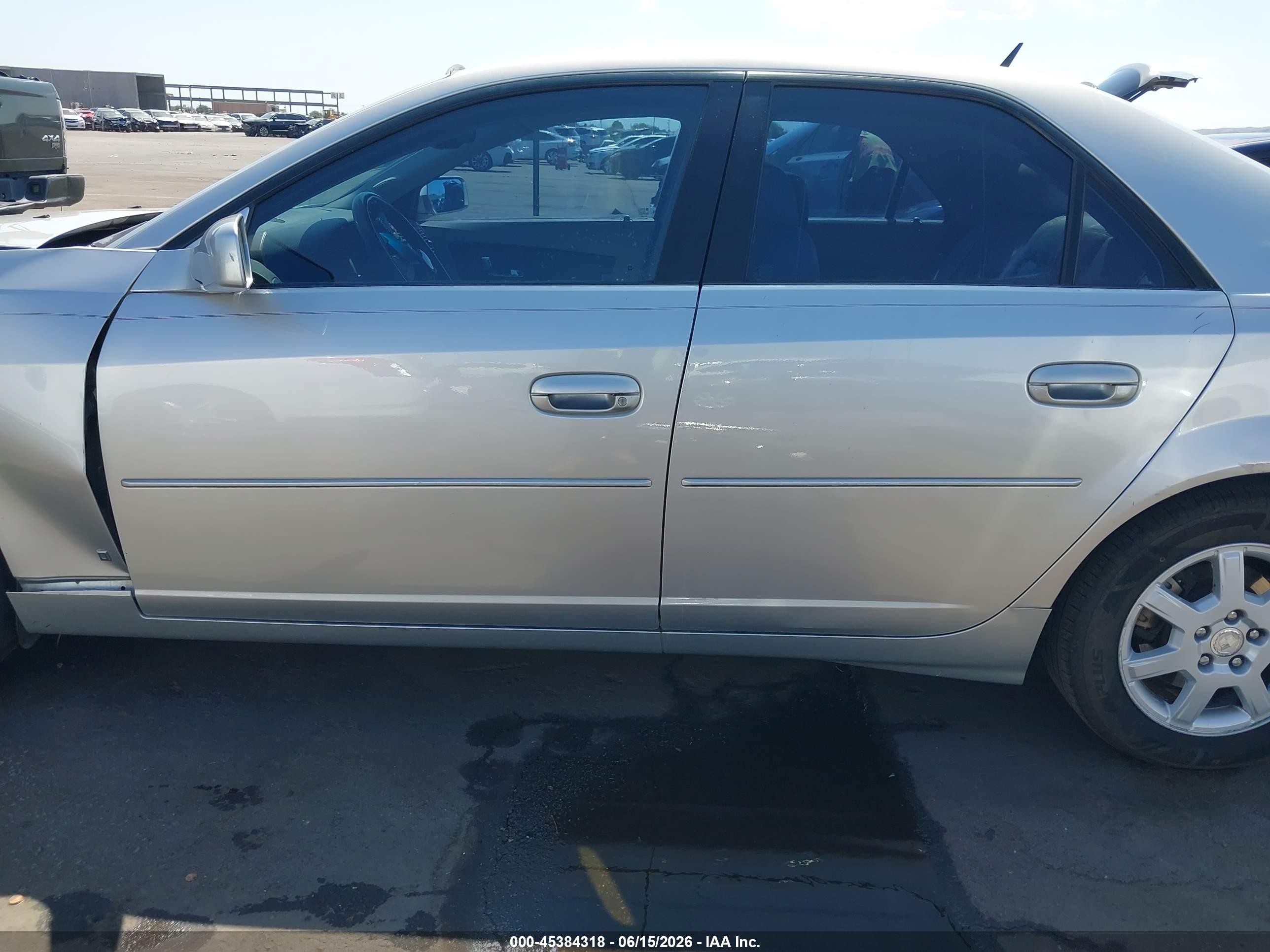 2006 Cadillac Cts Base W/1sa Silver vin: 1G6DM57T360168617