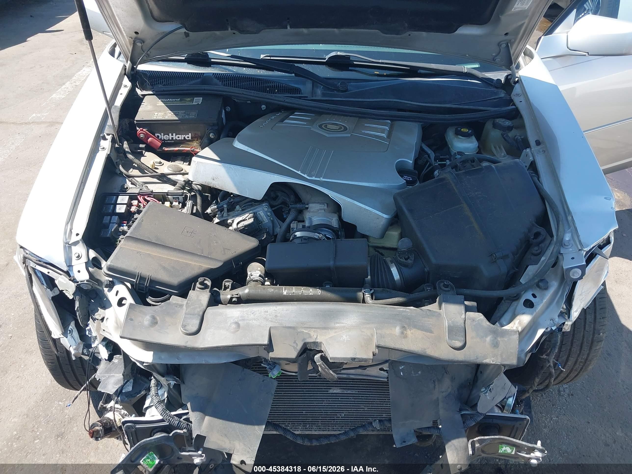 2006 Cadillac Cts Base W/1sa Silver vin: 1G6DM57T360168617