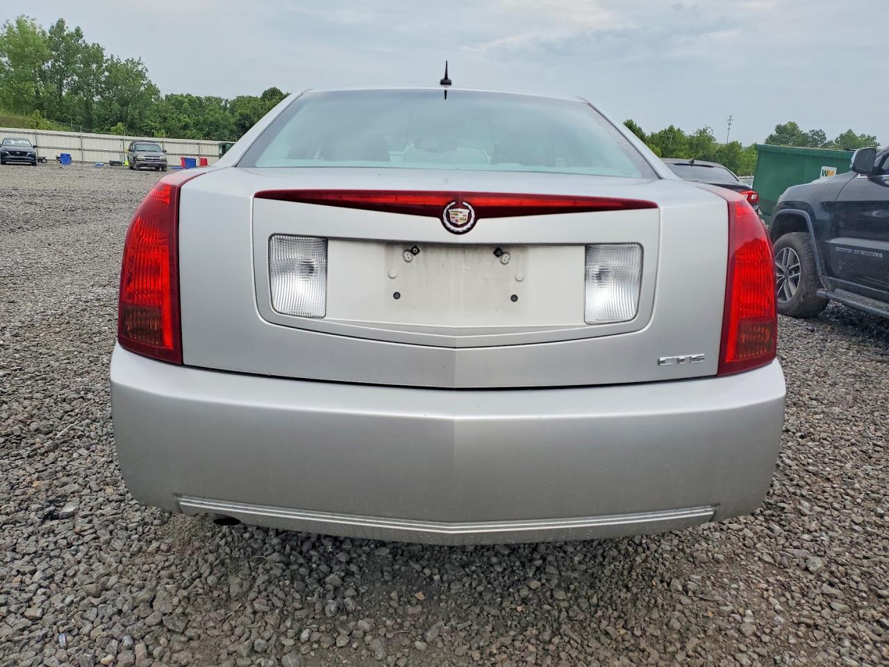 2006 Cadillac Cts Silver vin: 1G6DM57T360174949