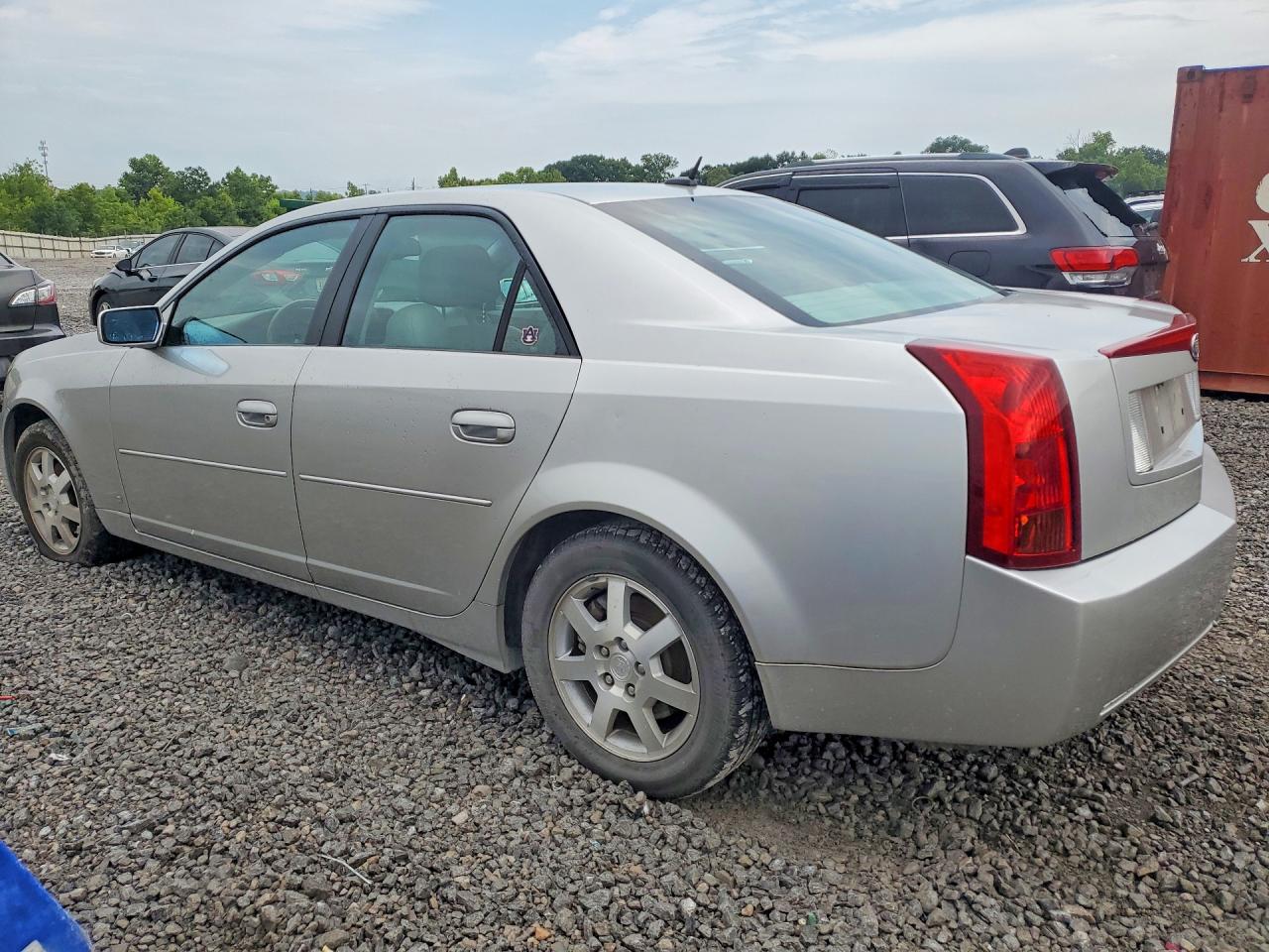 2006 Cadillac Cts Silver vin: 1G6DM57T360174949