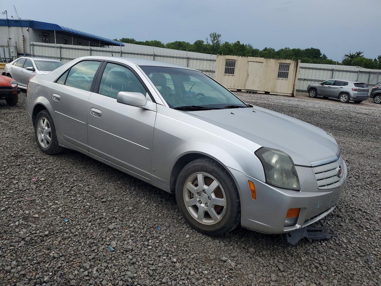 2006 Cadillac Cts Silver vin: 1G6DM57T360174949