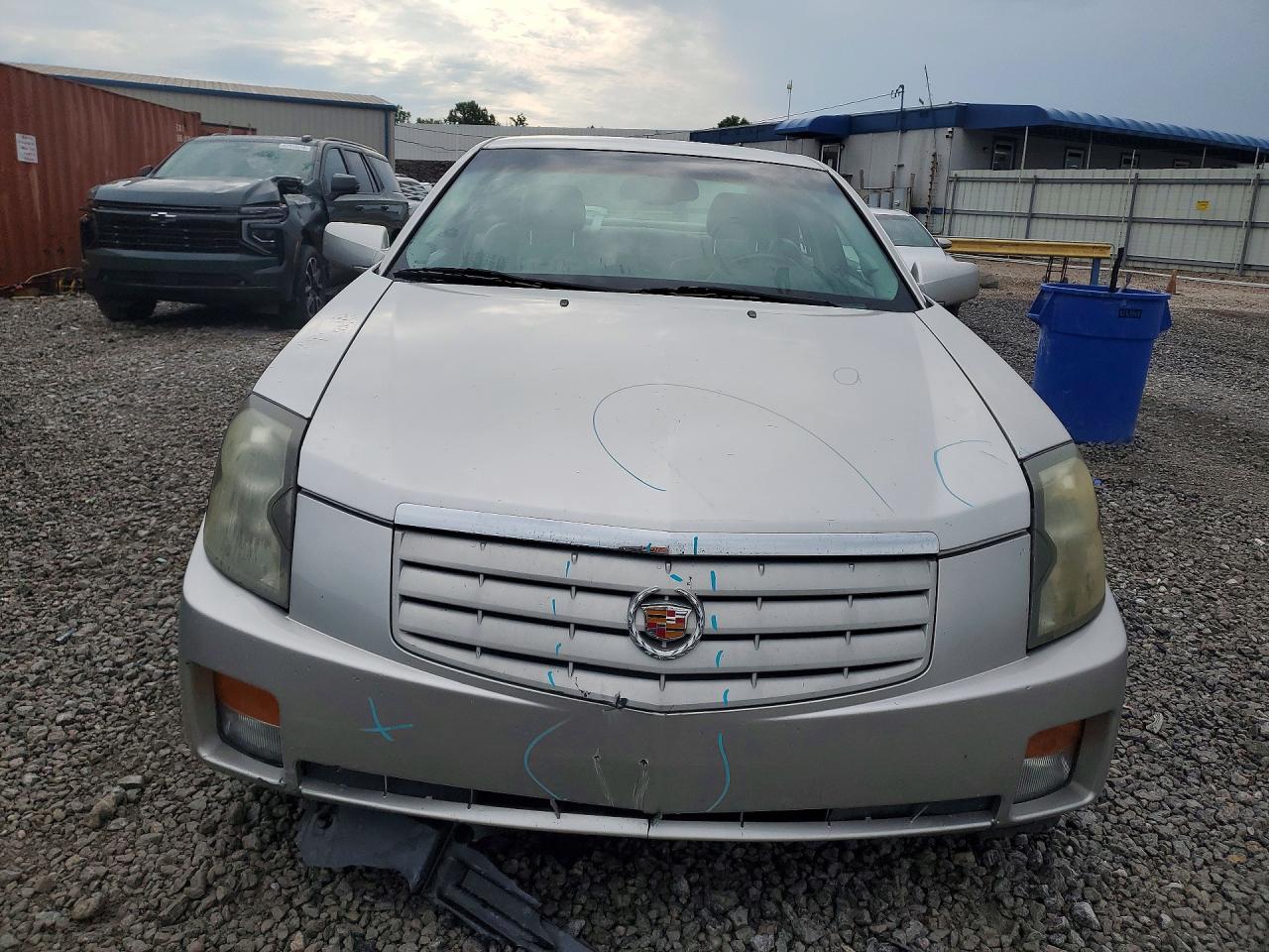 2006 Cadillac Cts Silver vin: 1G6DM57T360174949