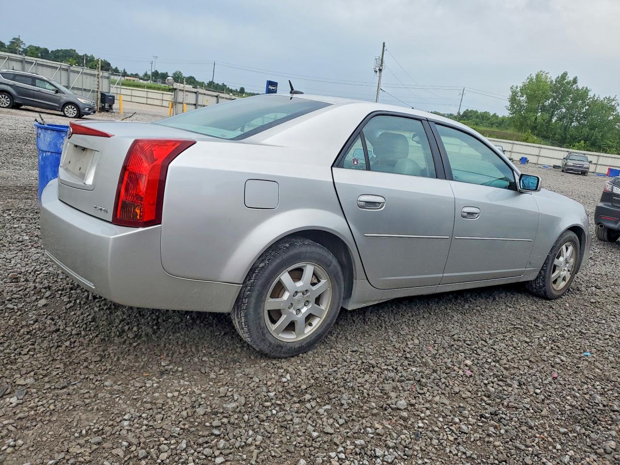 2006 Cadillac Cts Silver vin: 1G6DM57T360174949