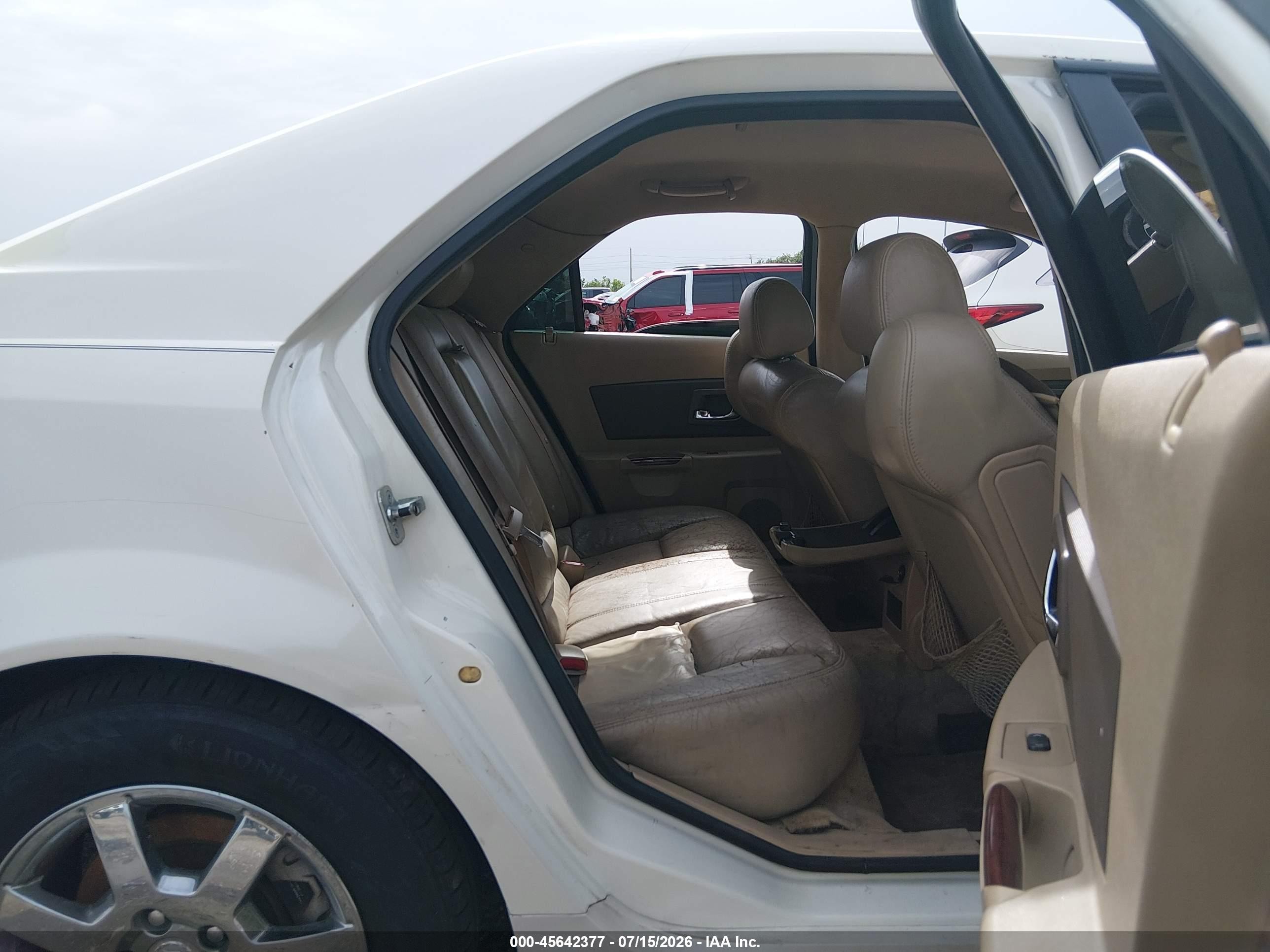 2006 Cadillac Cts Base W/1sa White vin: 1G6DM57T360179942