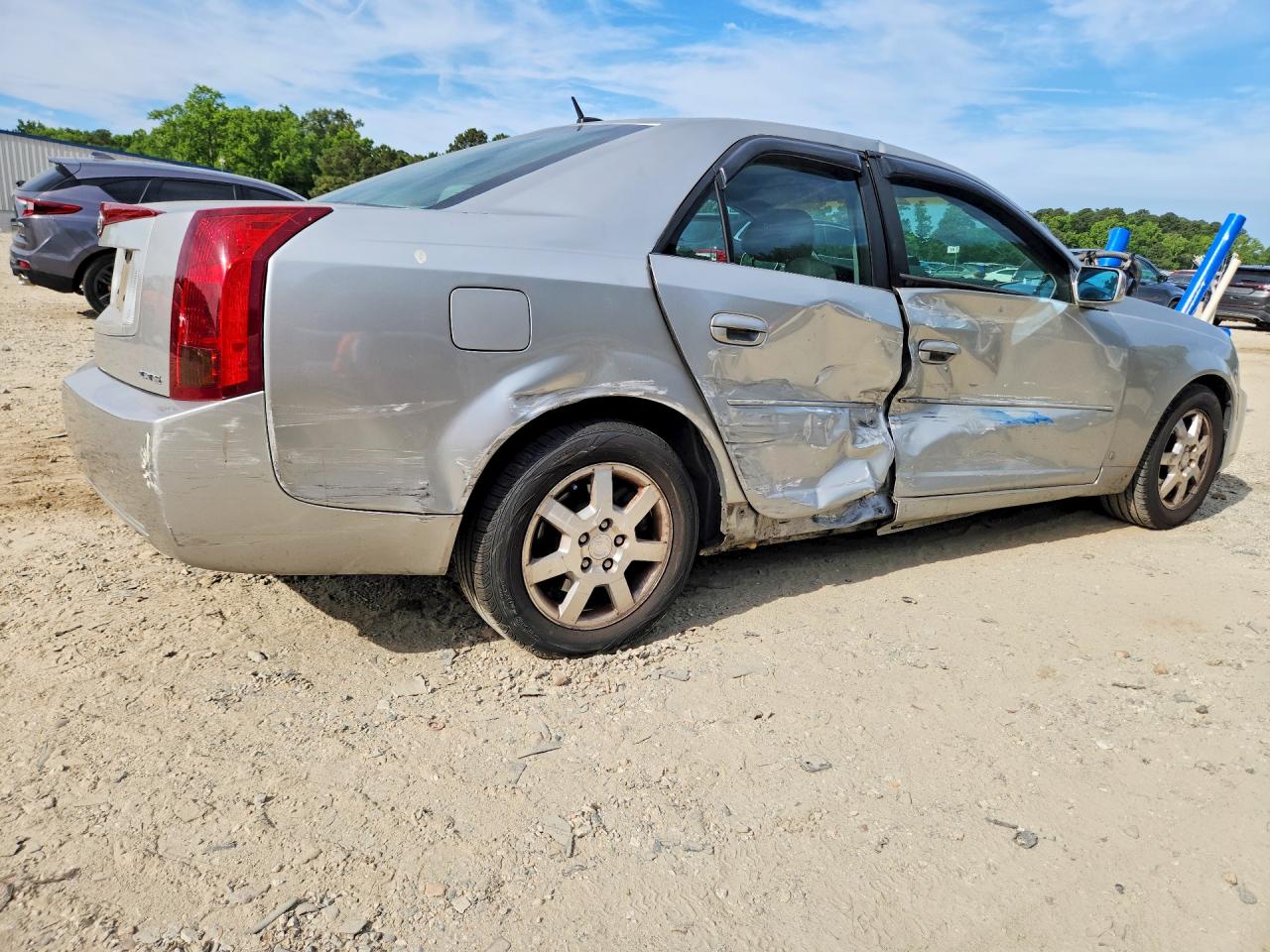 2006 Cadillac Cts Silver vin: 1G6DM57T460121841