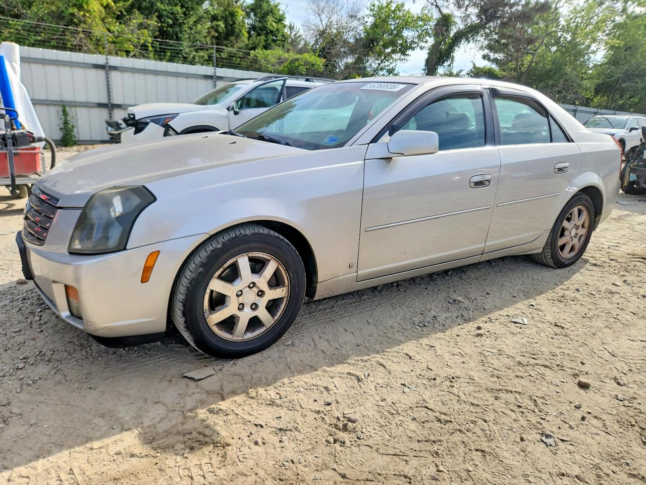 2006 Cadillac Cts Silver vin: 1G6DM57T460121841