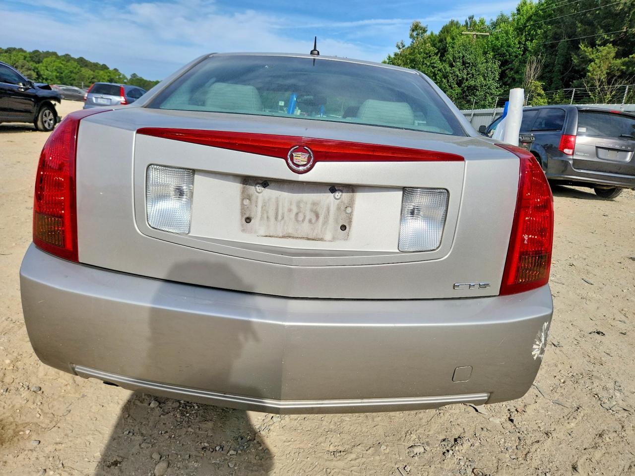 2006 Cadillac Cts Silver vin: 1G6DM57T460121841