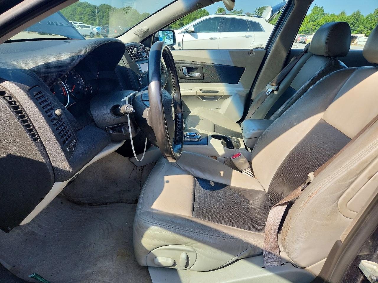 2007 Cadillac Cts Blue vin: 1G6DM57T470102644