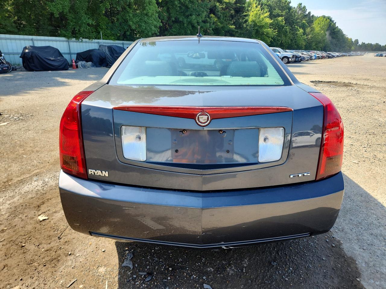 2007 Cadillac Cts Blue vin: 1G6DM57T470102644