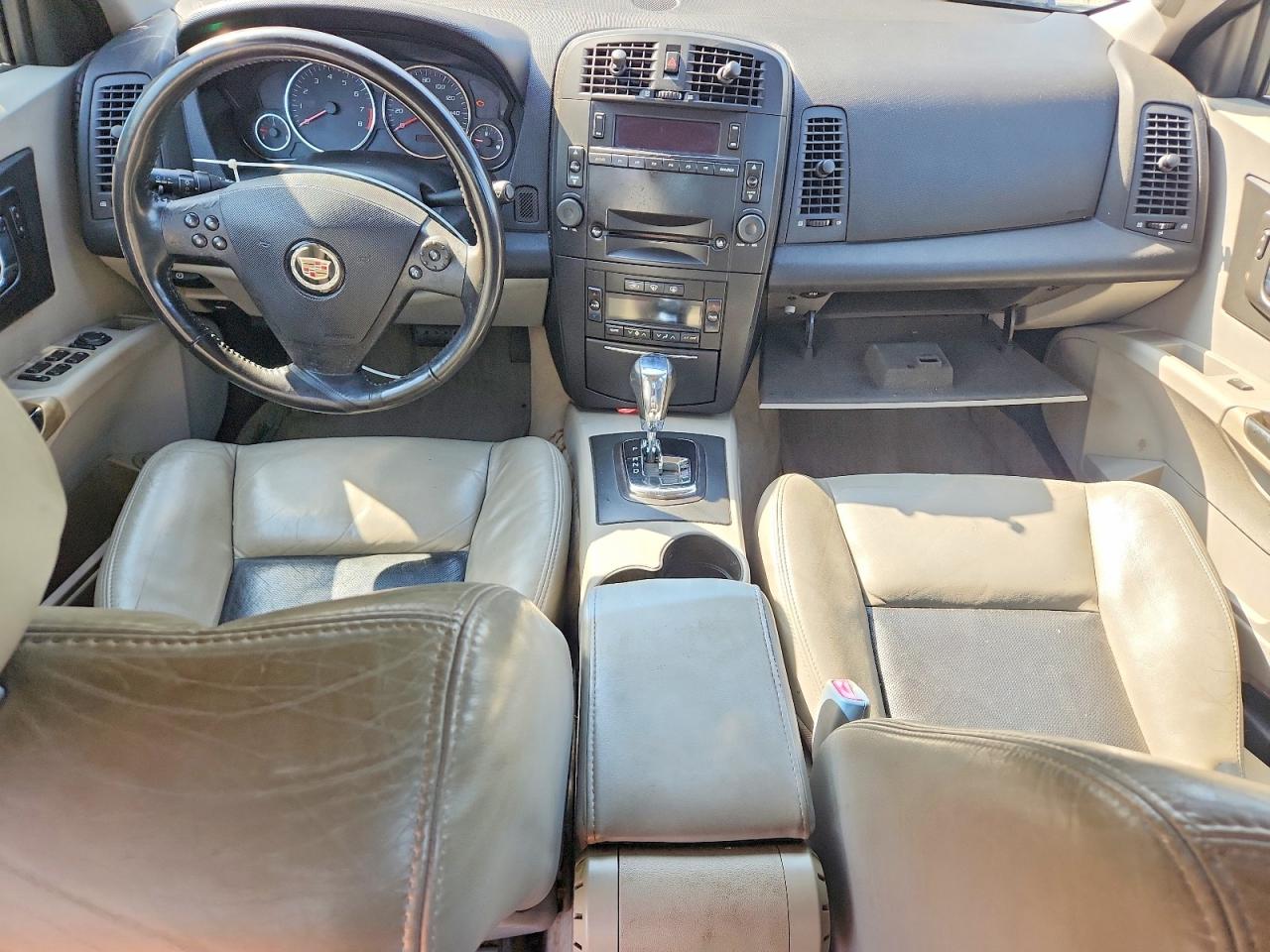 2007 Cadillac Cts Blue vin: 1G6DM57T470102644