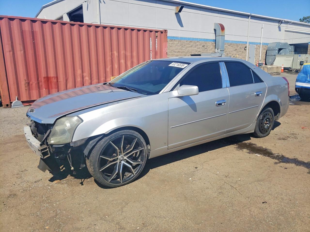 2007 Cadillac Cts Серебряный vin: 1G6DM57T470190613