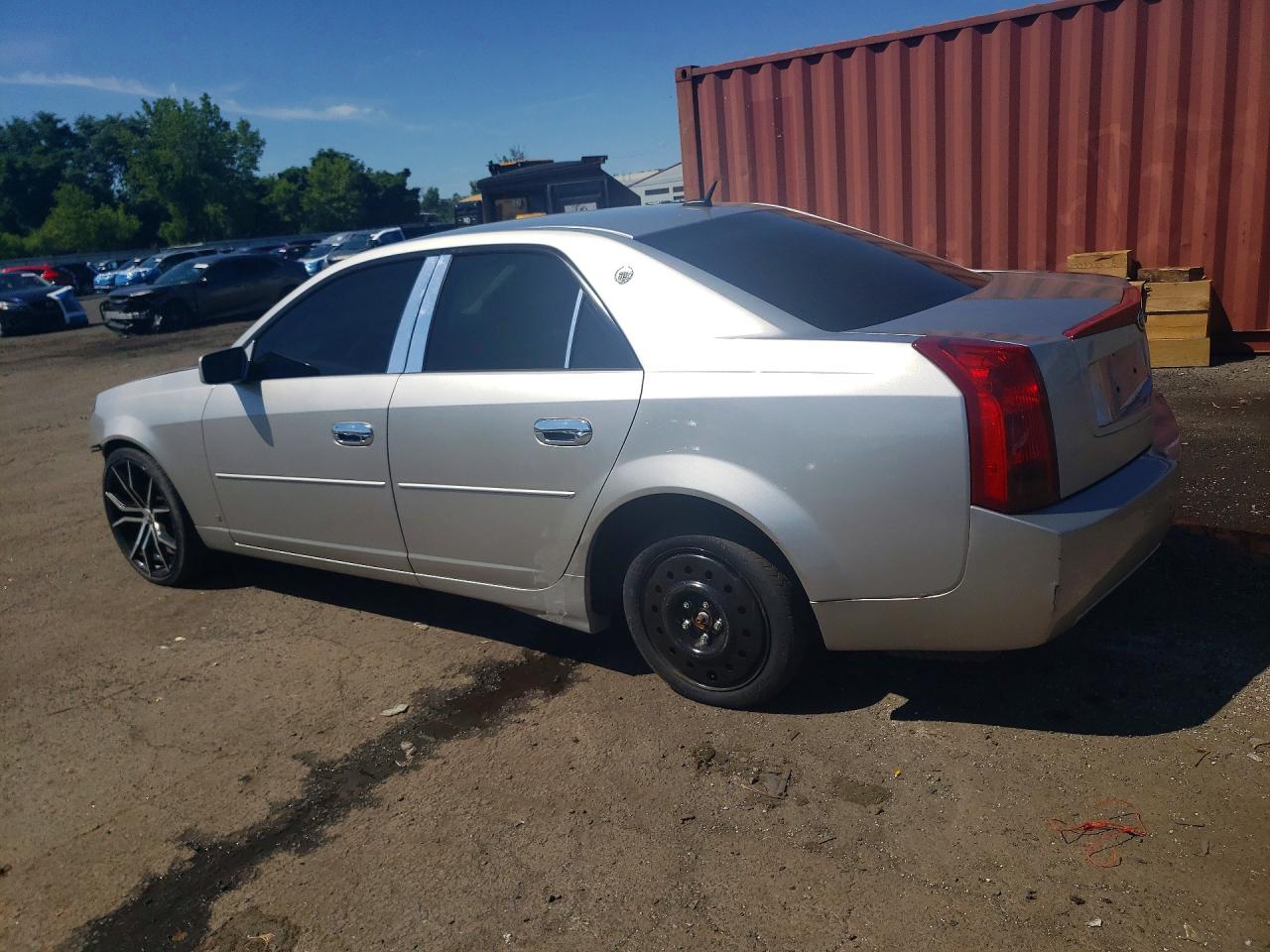2007 Cadillac Cts Серебряный vin: 1G6DM57T470190613