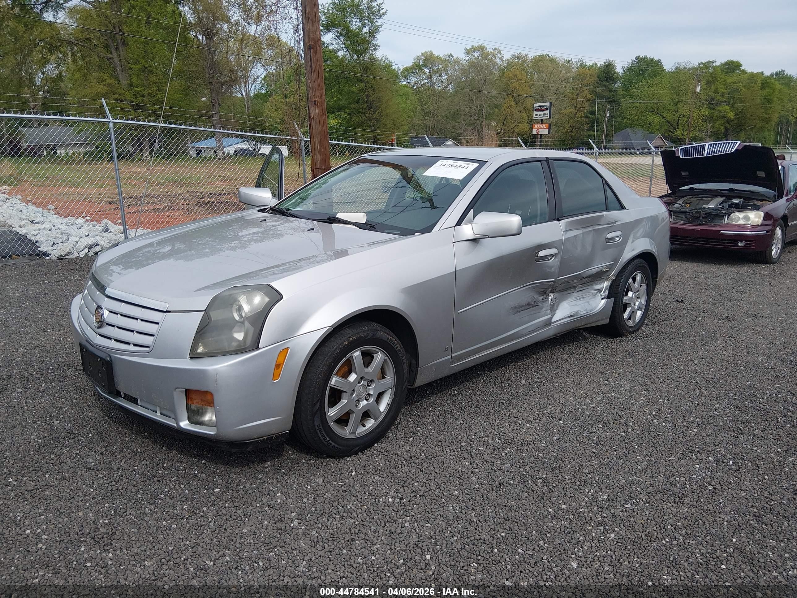 2006 Cadillac Cts Standard Silver vin: 1G6DM57T560177366